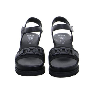 Ara Parma - Damen Schuhe Sandalette Glattleder schwarz
