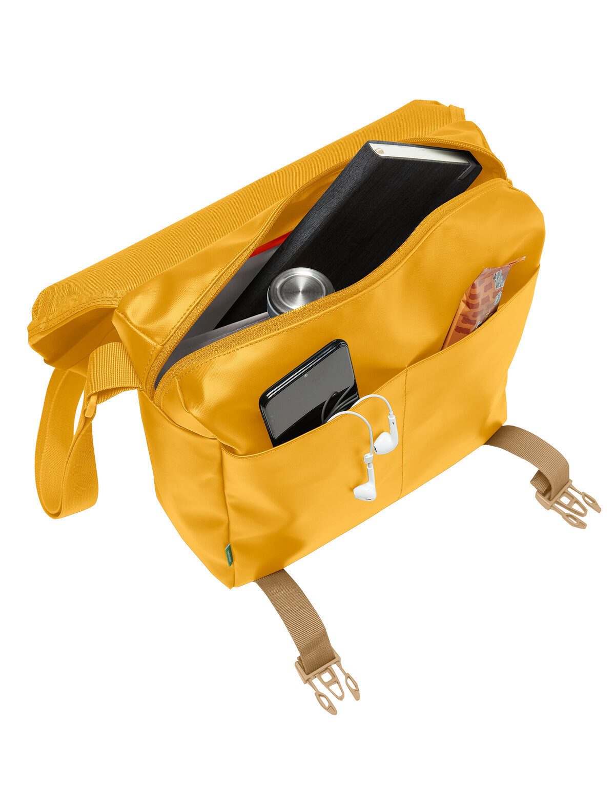 VAUDE Freizeittasche Mineo Messenger 9 (1-tlg), robuster und großräumiger Messenger