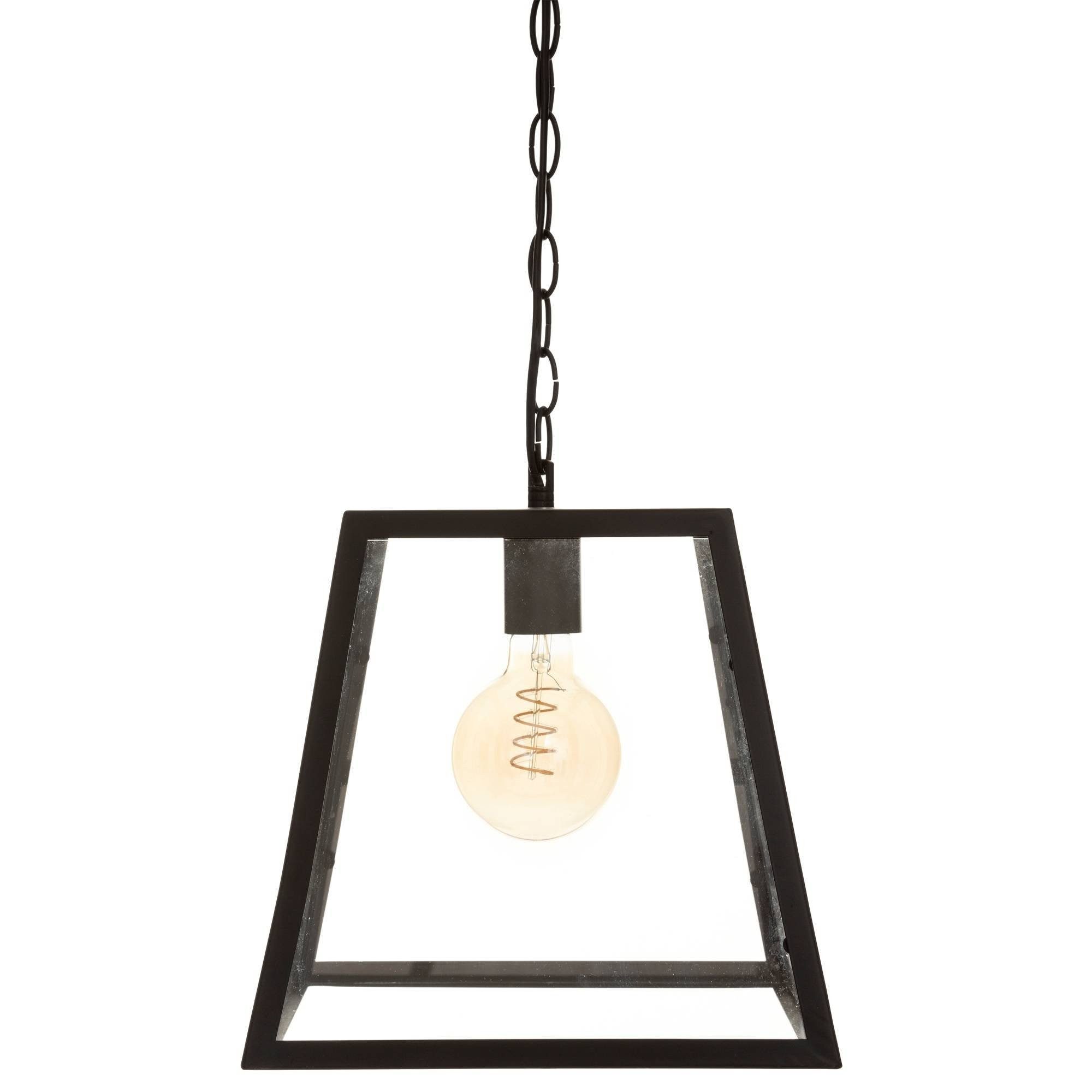 Atmosphera Créateur d'intérieur Pendelleuchte Hängeleuchte POE, 30 x 30 cm, Lampenschirm aus Glas, Leuchte mit Dekofunktion, ohne Leuchtmittel. € 56,99