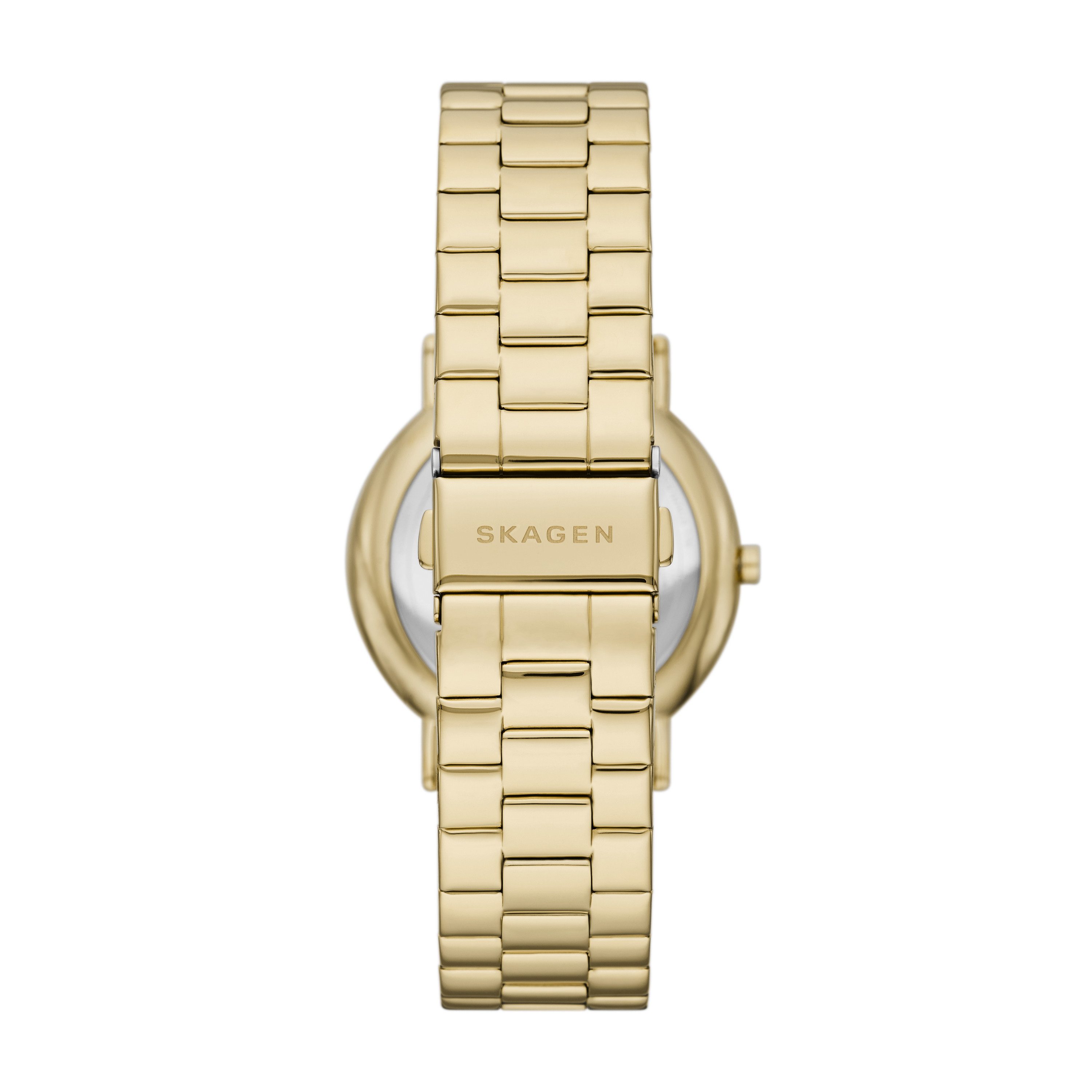 SKAGEN Quarzuhr SIGNATUR SKW6945, Armbanduhr, Damenuhr, Herrenuhr, Edelstahlarmband, analog