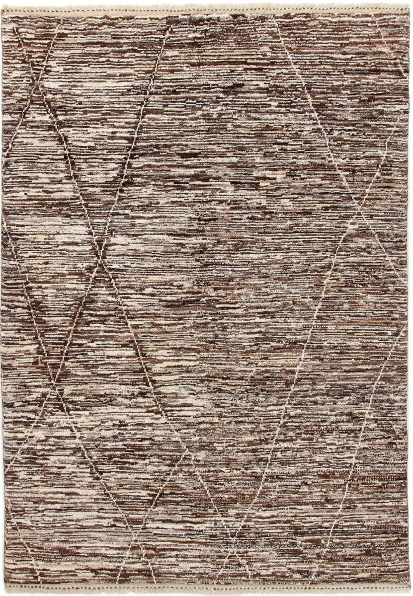 Orientteppich Berber Maroccan 161x229 Handgeknüpfter Moderner Orientteppich, Nain Trading, rechteckig, Höhe: 20 mm