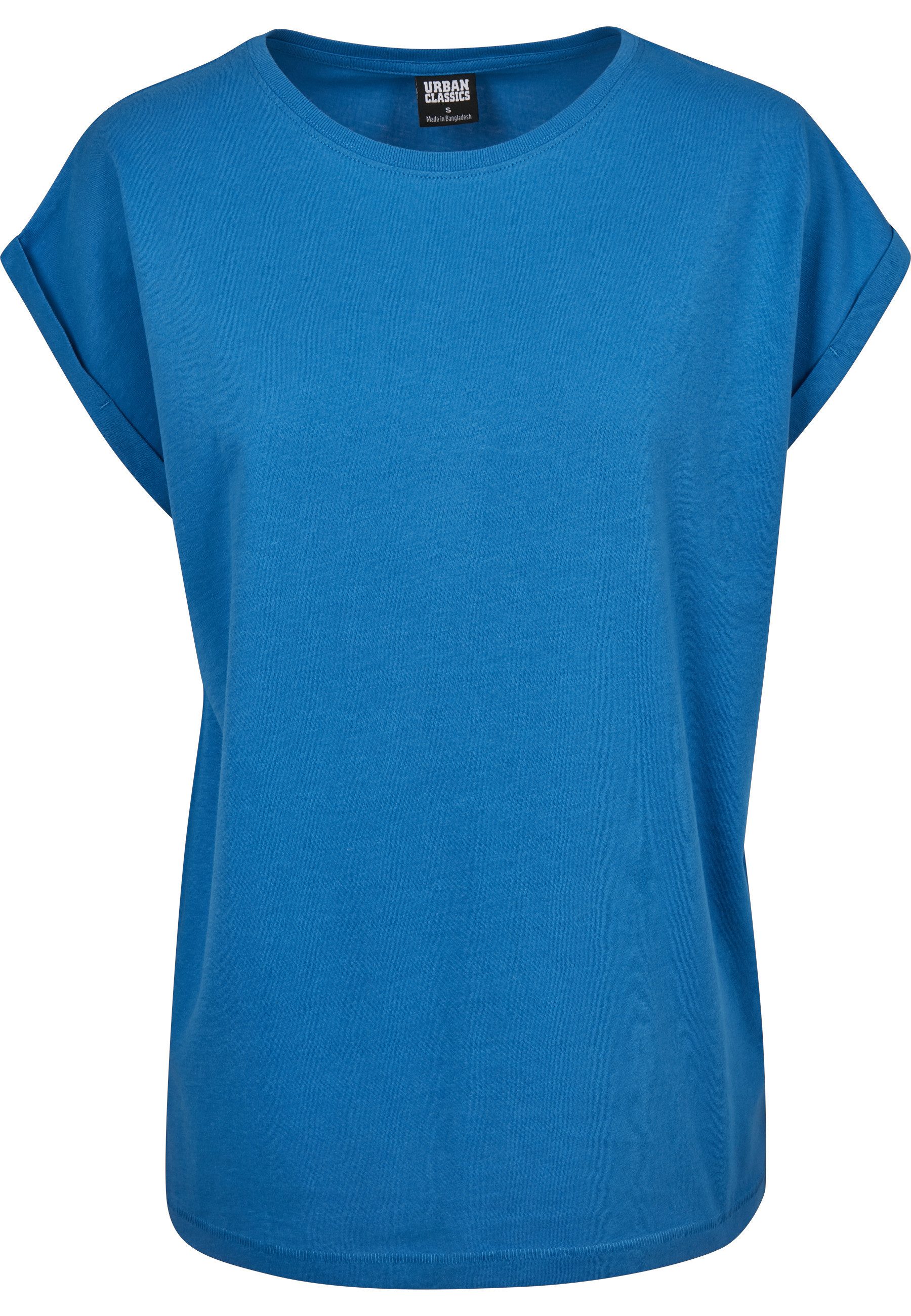 URBAN CLASSICS Kurzarmshirt Urban Classics Damen Ladies Extended Shoulder T günstig online kaufen