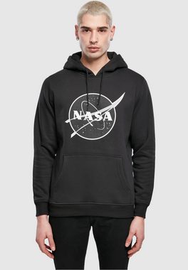 MisterTee Kapuzensweatshirt MisterTee Herren NASA Black-and-White Insignia Hoody (1-tlg)