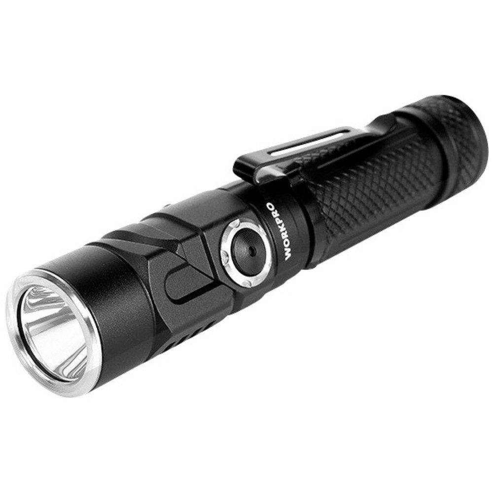 Taschenlampe WorkPro Taschenlampe mit Stroboskopmodus, mit Handschlaufe über USB