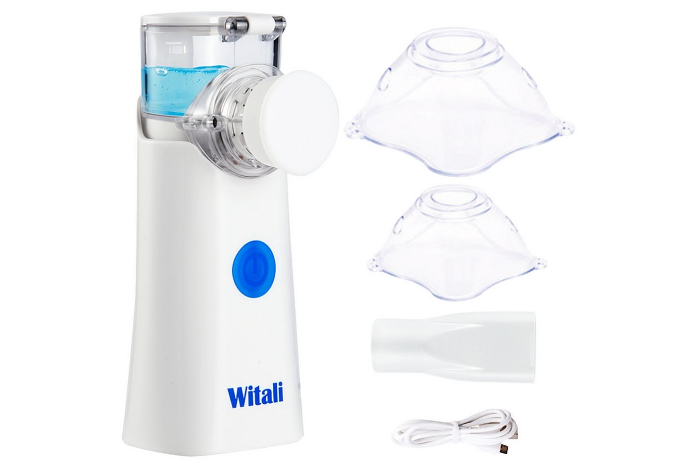 smartEC Inhalator Tragbarer Mesh-Inhalator mit Akku für Kinder & Erwachsene