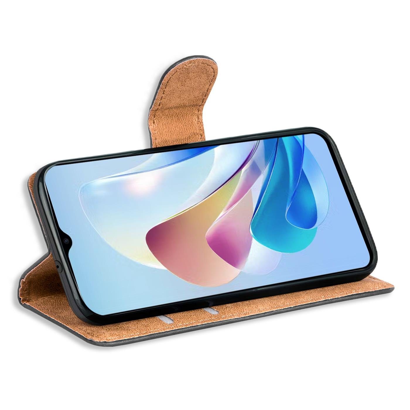 CoolGadget Handyhülle Book Case Handy Tasche für ZTE Blade V41 Vita 6,6 Zoll, Hülle Klapphülle Flip Cover für ZTE V41 Vita 5G Schutzhülle stoßfest