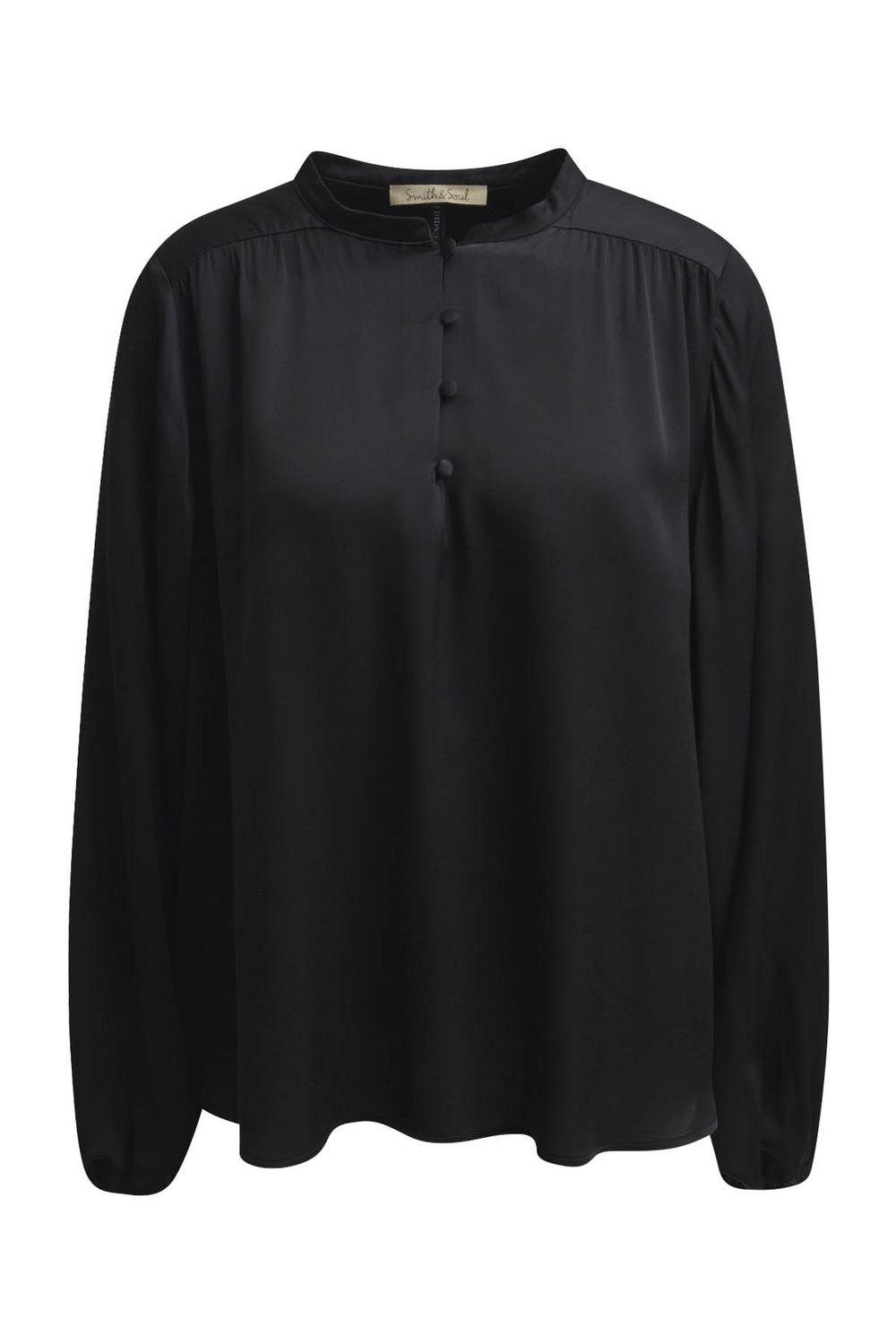 Blusentop SATIN VOLUME BLOUSE