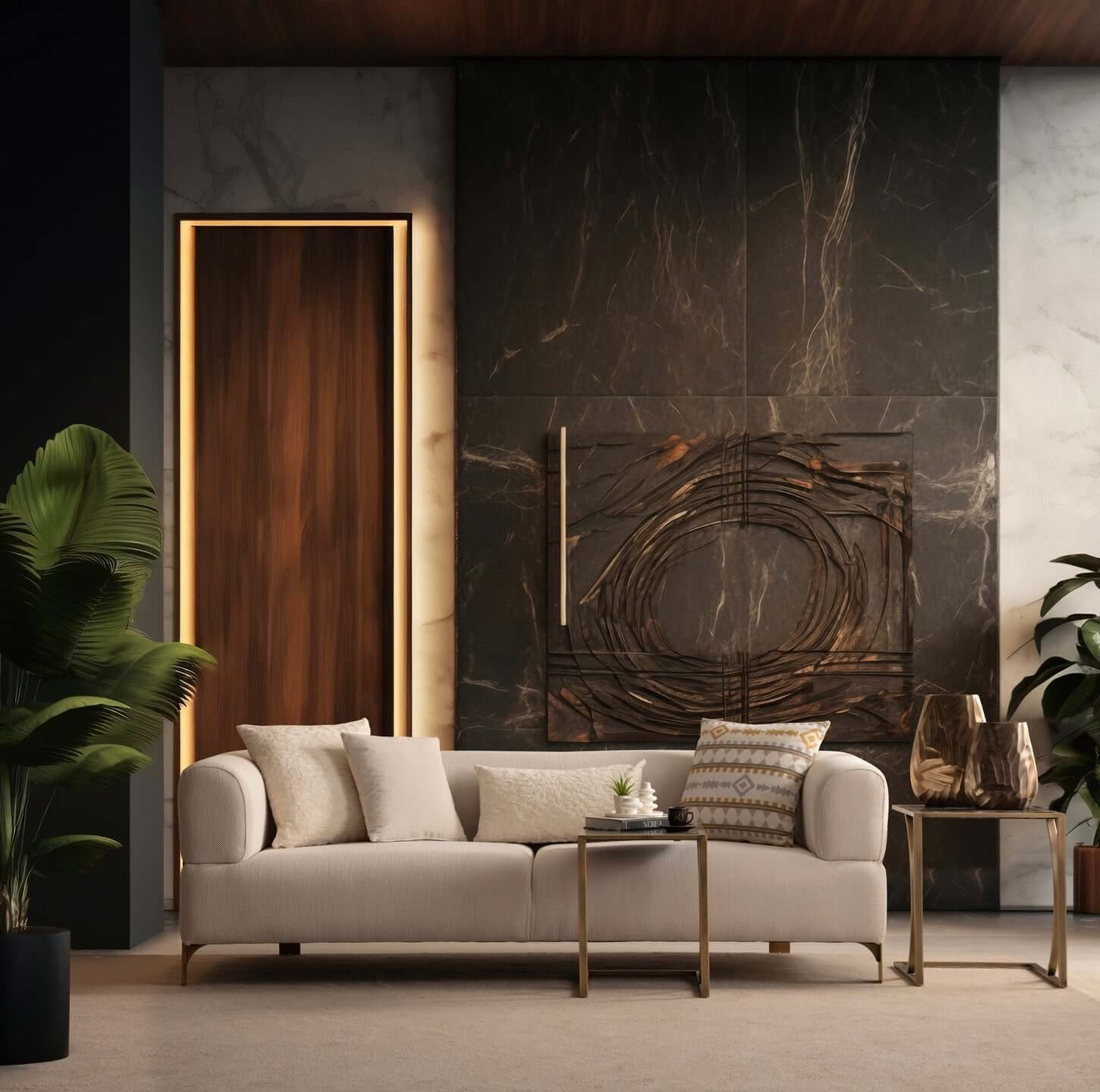 Nobelaa Sofa Sitzgruppe/Sofa Set - Wohnzimmergarnitur "Verbena" 3+3+1+1