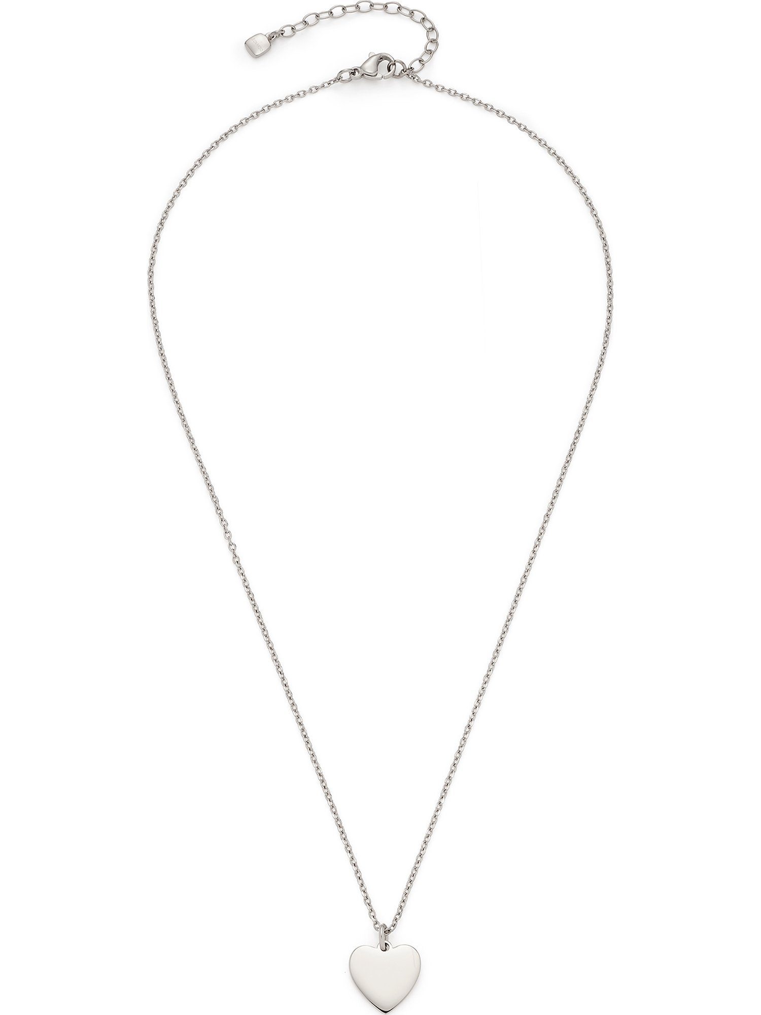 LEONARDO Edelstahlkette Leonardo Damen-Kette Edelstahl Herz