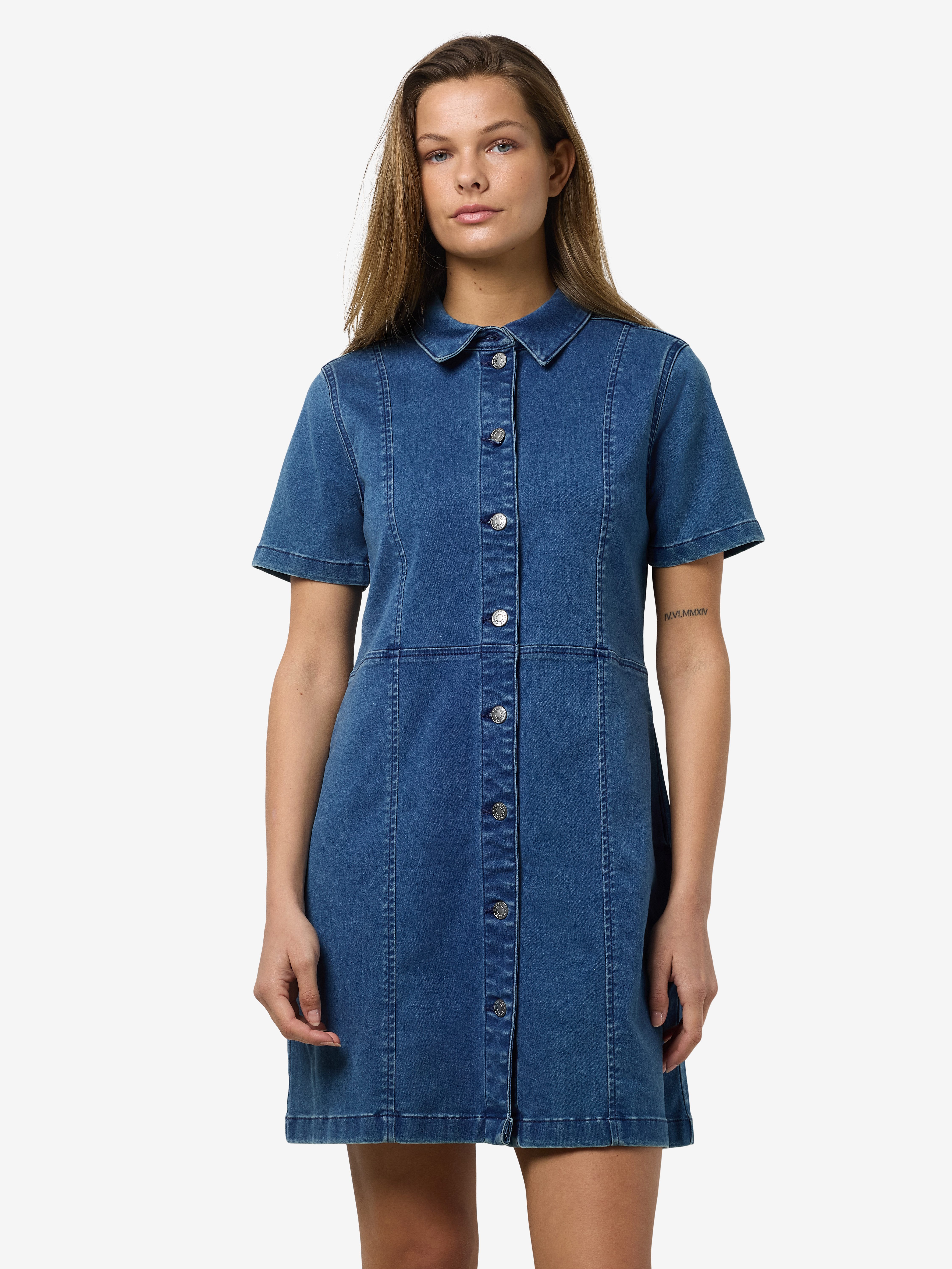 Noisy may Jeanskleid NMNISA S/S SLIM DENIM DRESS VI534MB NOOS günstig online kaufen