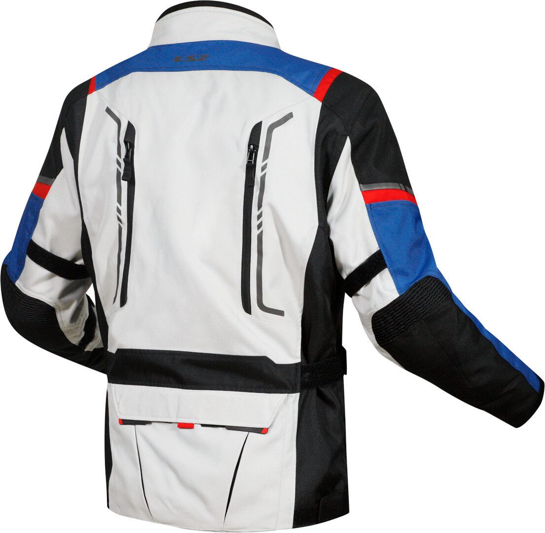 LS2 Motorradjacke Narvik wasserdichte Motorrad Textiljacke herausnehmbares Innenfutter,wasserdicht