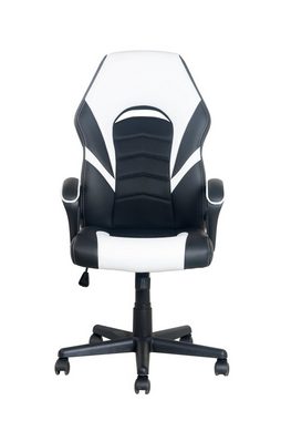 möbelando Gaming Chair FREEZE (BxT: 59x64 cm), in schwarz/weiß
