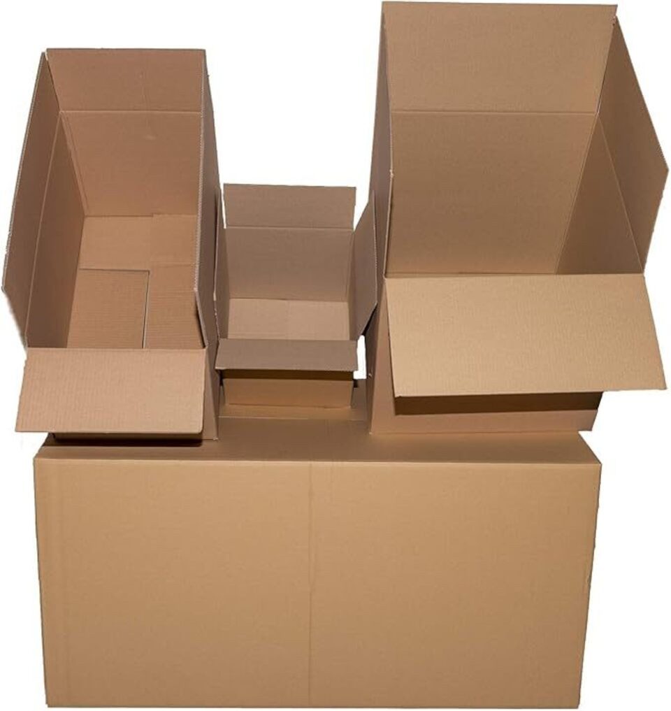 Versandkarton Faltkarton 590 x 290 x 140 mm Kartonage Verpackung 1 Stück
