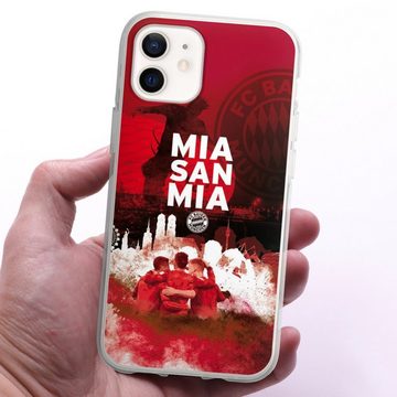 DeinDesign Handyhülle FCB Mia San Mia FC Bayern München FCB - MIA SAN MIA, Apple iPhone 12 mini Silikon Hülle Bumper Case Handy Schutzhülle