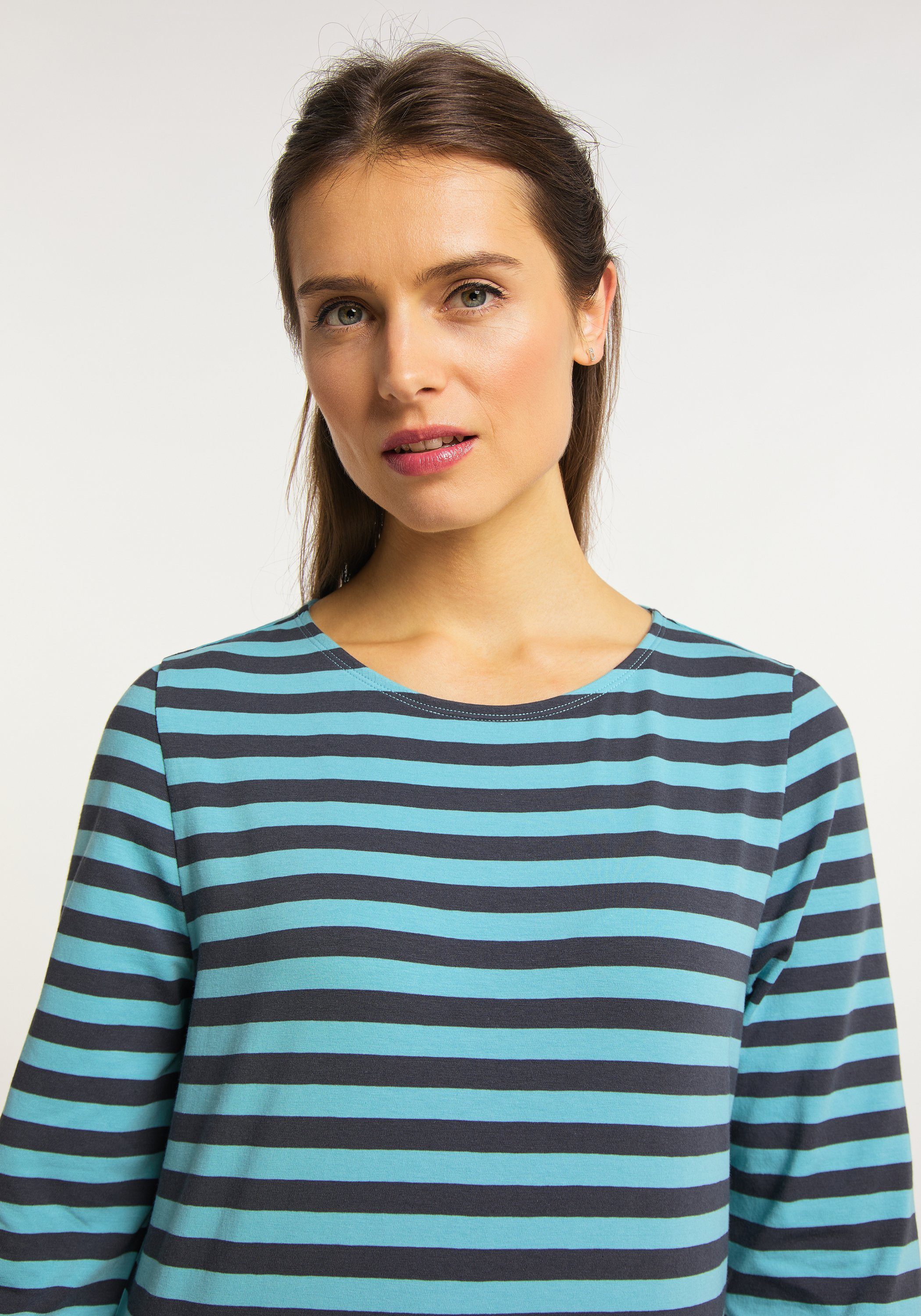 Joy stripes sky Arm-Shirt Sportswear winter 3/4 MALINA 3/4-Arm-Shirt