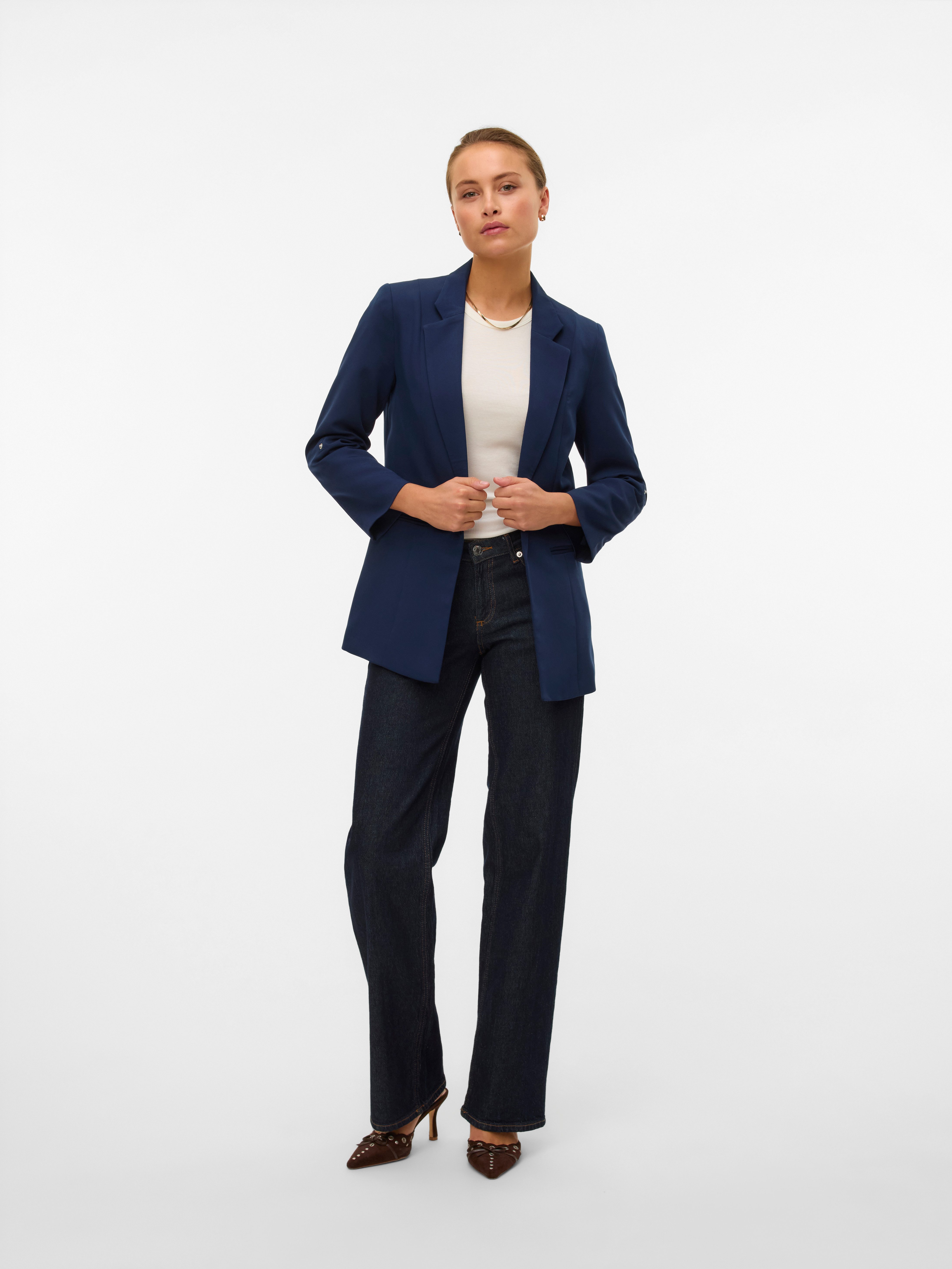 Vero Moda Kurzblazer VMGLORIA 3/4 SLIM BLAZER NOOS