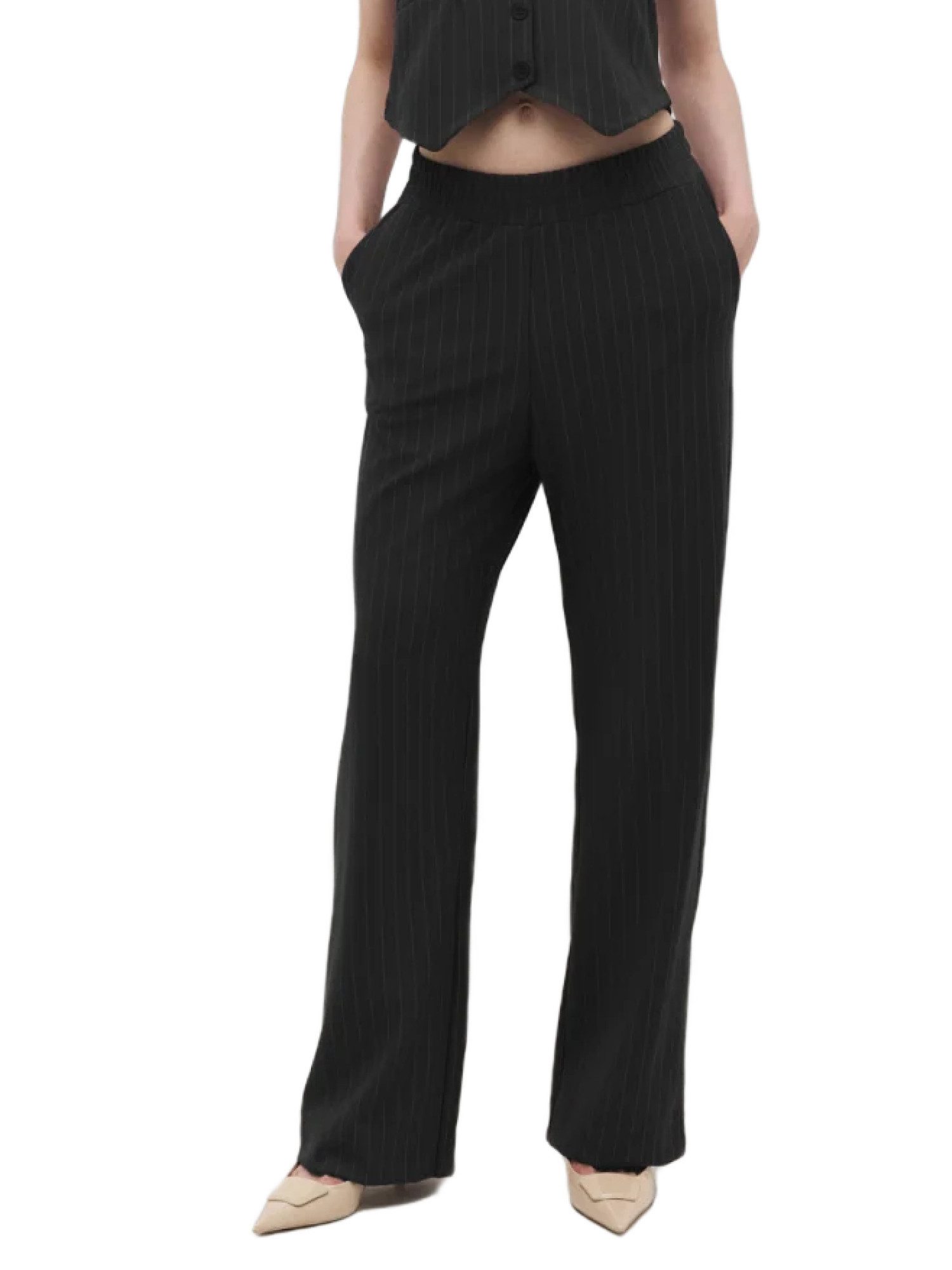 Bequeme Jeans Hose mit geradem Bein