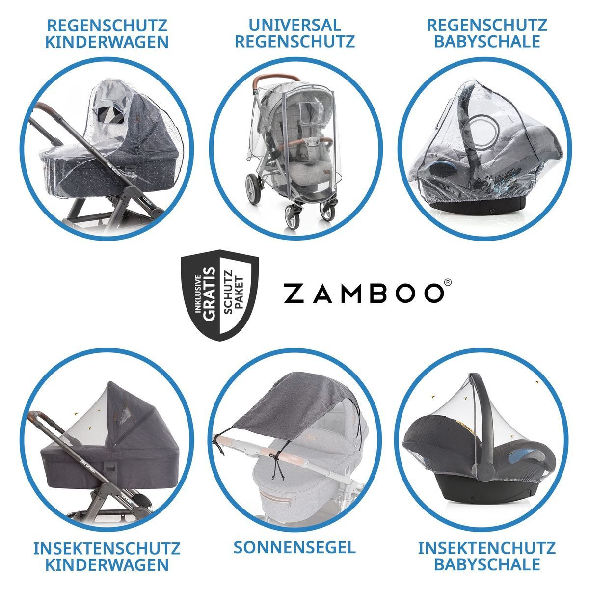 ABC Design Kombi-Kinderwagen Salsa 5 Air - Pine, 3in1 Kinderwagen Set mit Babywanne, Babyschale, Sportsitz & Zubehör