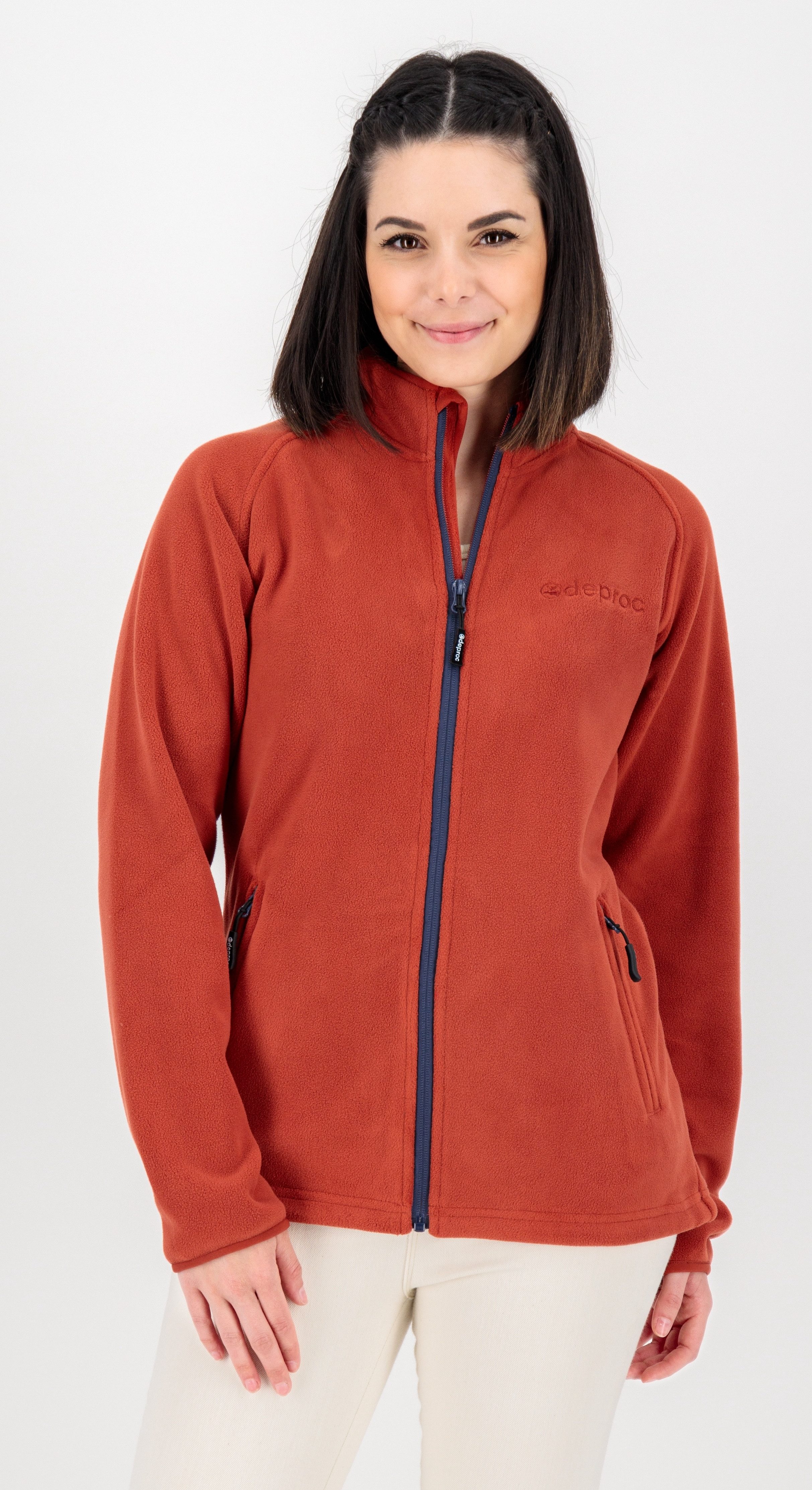Strickfleecejacke WAWA BAY OS Polarfleece, Fleece, Wohlfühljacke