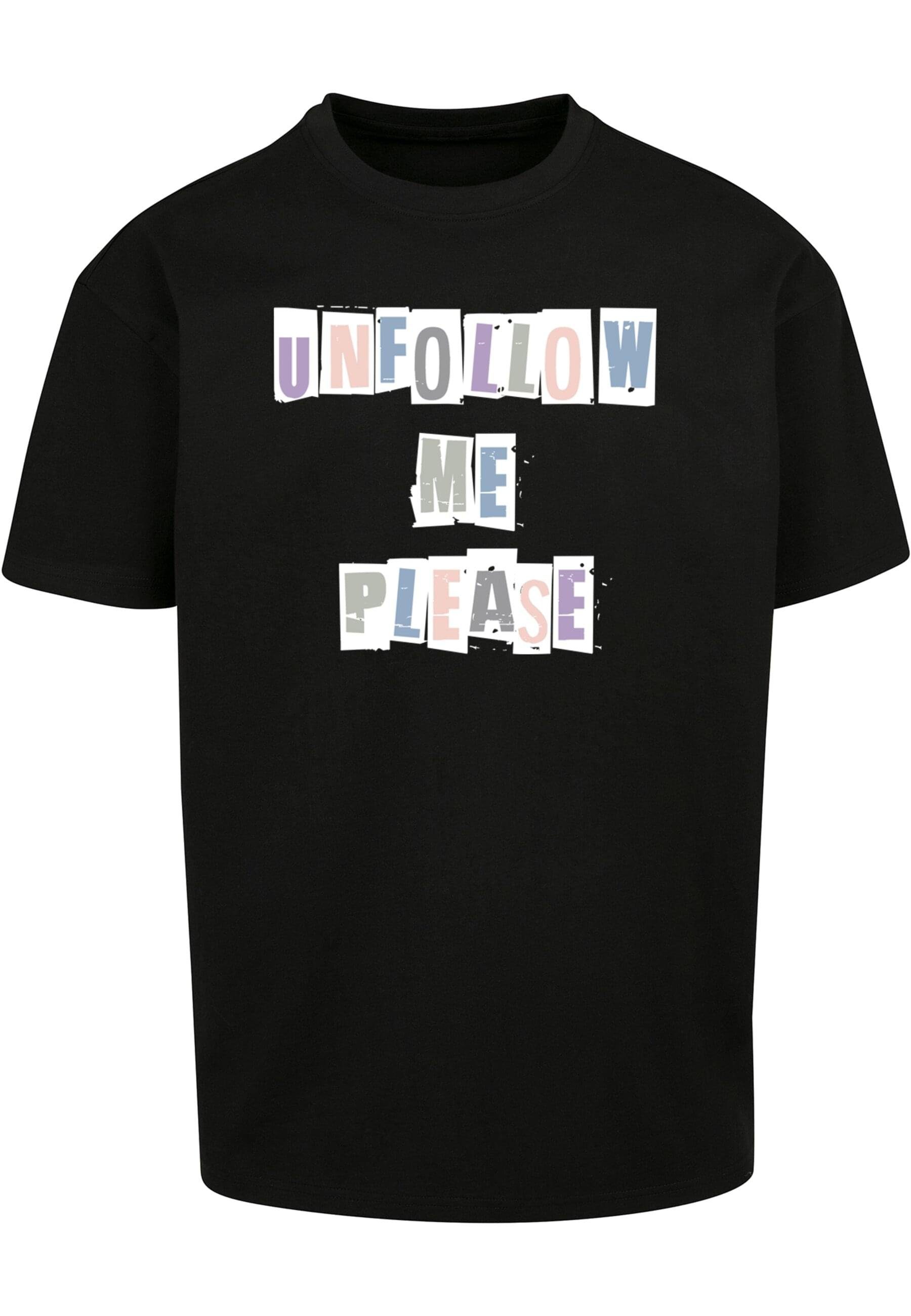 Merchcode T-Shirt Herren Please Heavy black Tee Oversize (1-tlg)