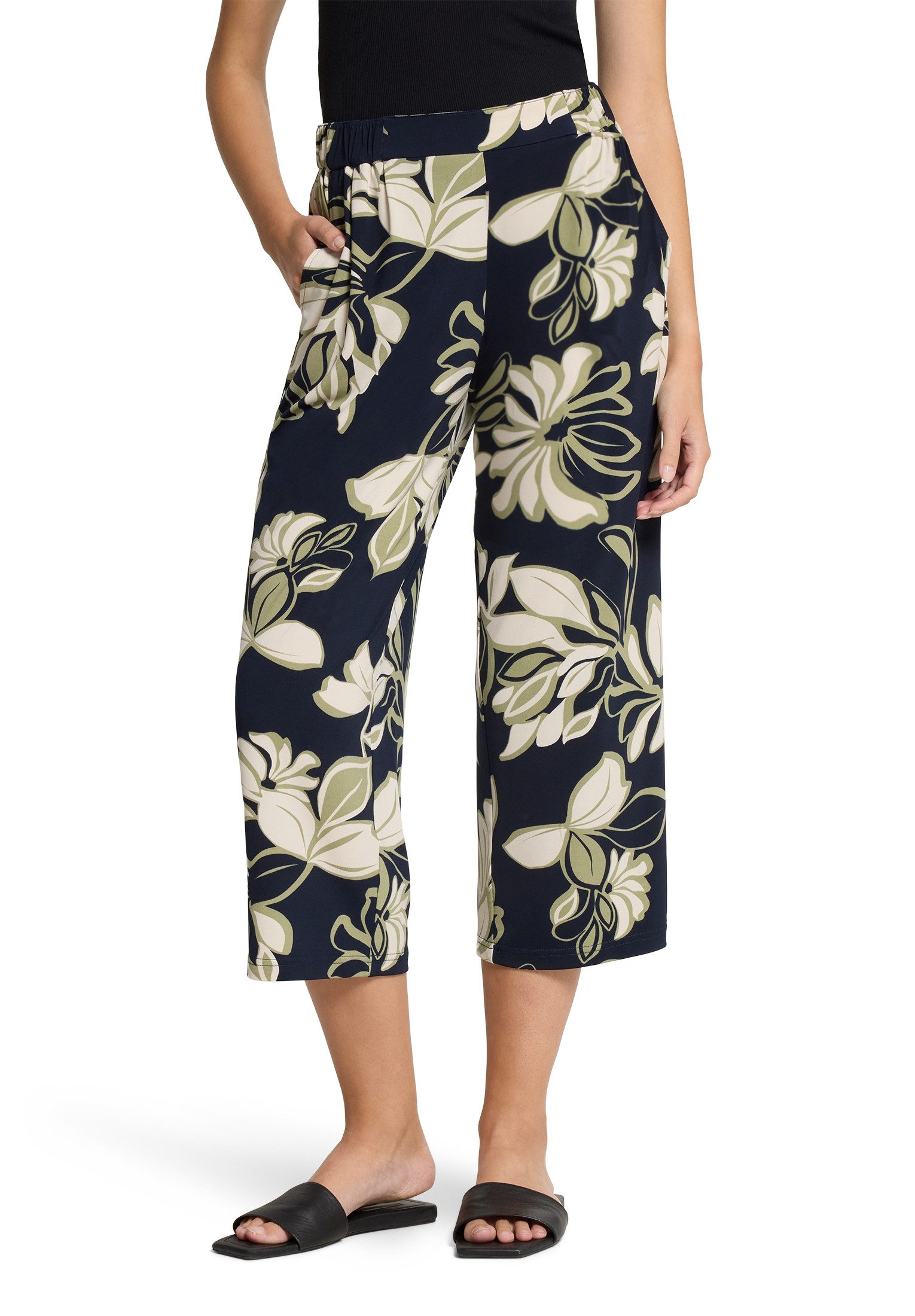 Betty Barclay Schlupfhose Damen Schlupfhose mit Bundfalten