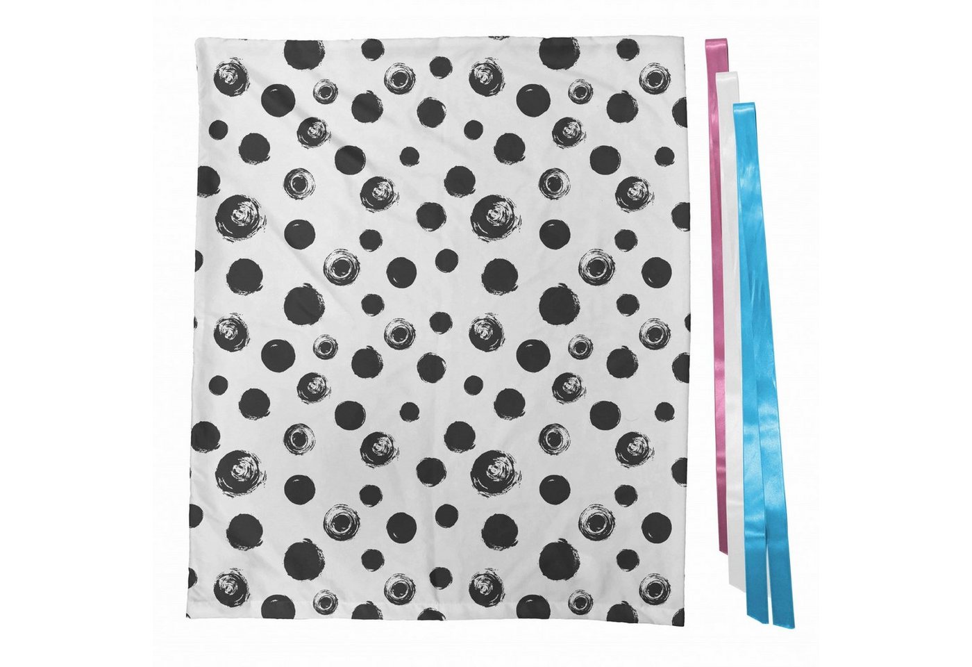 Thumbnail - Abakuhaus Geschenkbox 3x Bändern Wiederbenutzbar, Grunge Kreisfarben Smear Dots