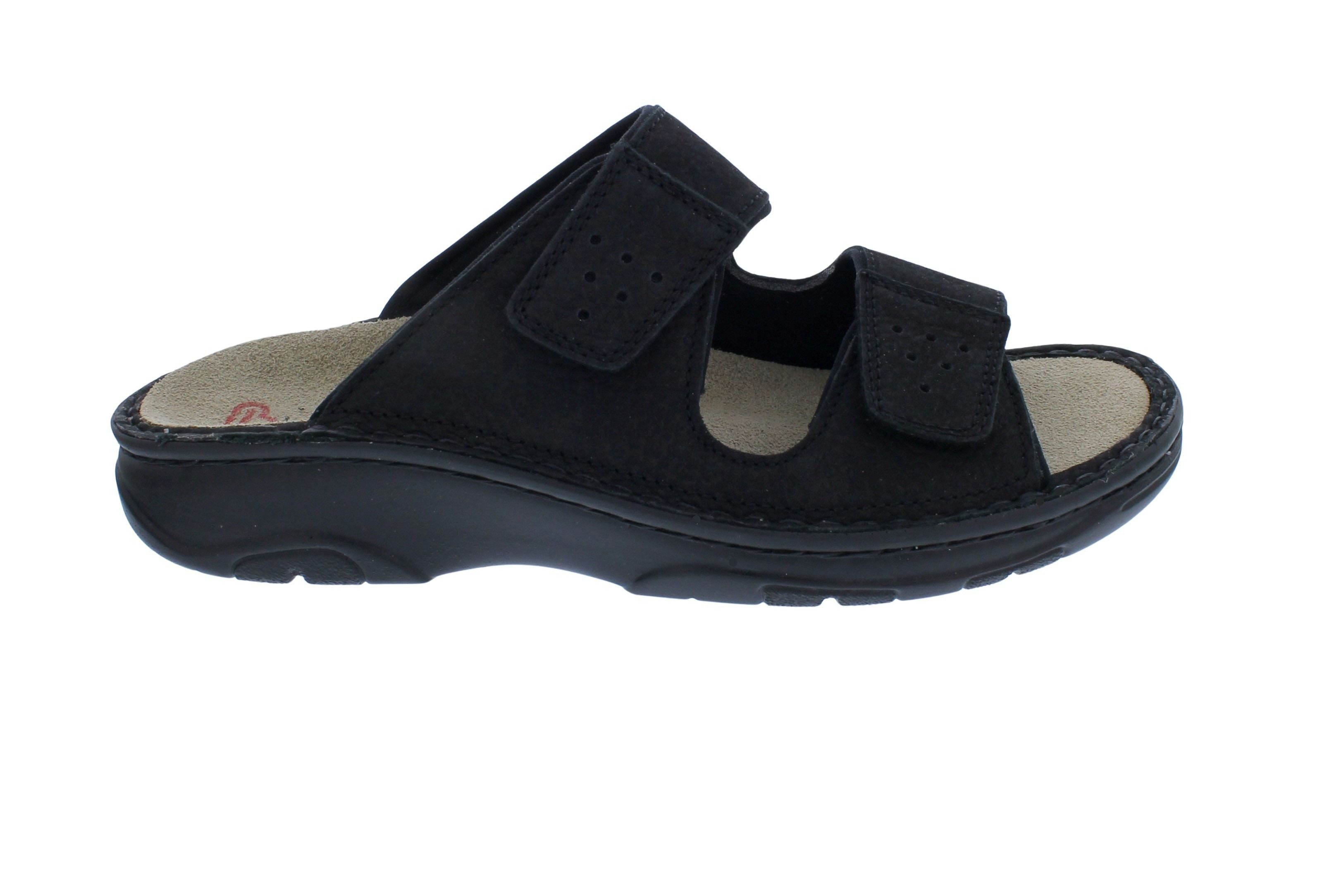 BERKEMANN Berkemann Pantolette Tobias mit Fußbett zum Wechseln 5801-910, Schwarz Pantolette