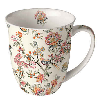 Ambiente Papierserviette Mug 0.4 L Oriental - Ambiente Becher - Fine Bone China - Höhe: 10,5