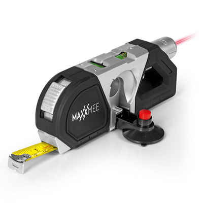 MAXXMEE Laserwasserwaage »Laser-Waage - Ausrichten per Laser für eine Entfernung bis zu 10m«