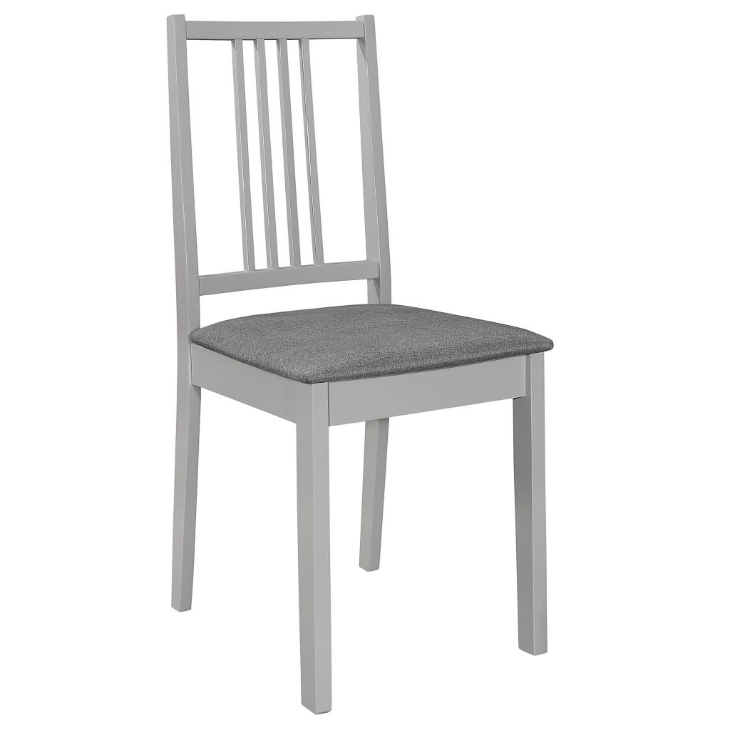 vidaXL Esszimmerstuhl Esszimmerstühle mit Polstern 4 günstig online kaufen