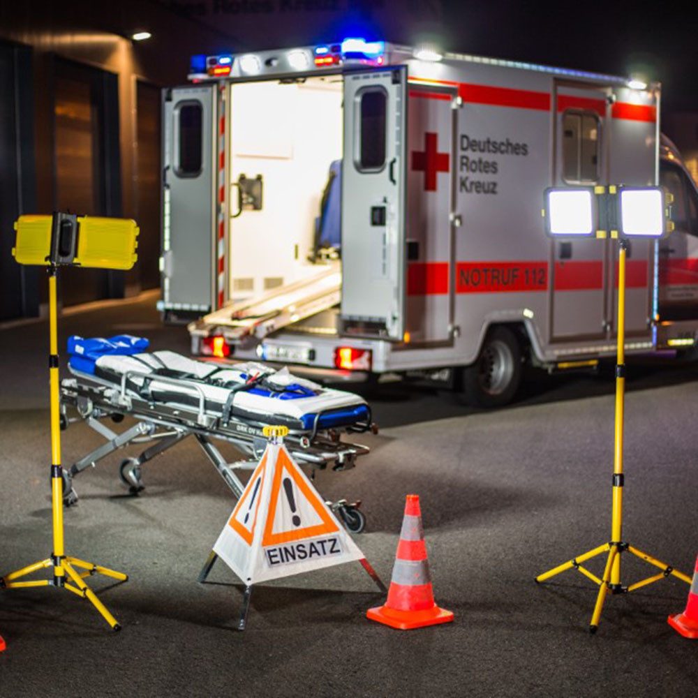 DOTLUX Smarte LED-Leuchte DOTLUX Stativ für LED-Akkustrahler WORKER (Art.-Nr: 3026-160120)