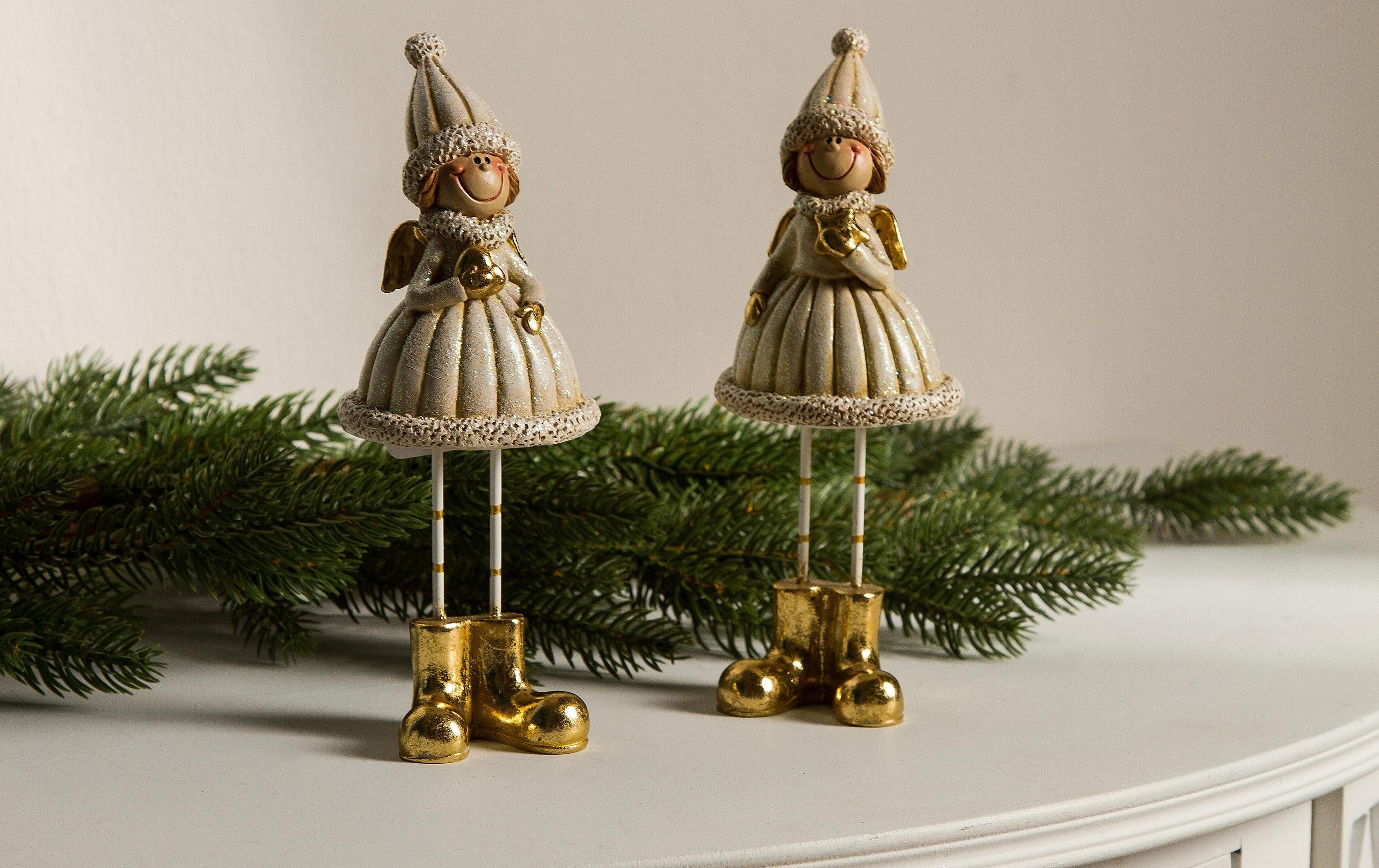 Weihnachtsdeko St), & 18 Winterkinder, ca. Weihnachtsfigur je Accessoires (Set, Möbel 2 cm Höhe Myflair