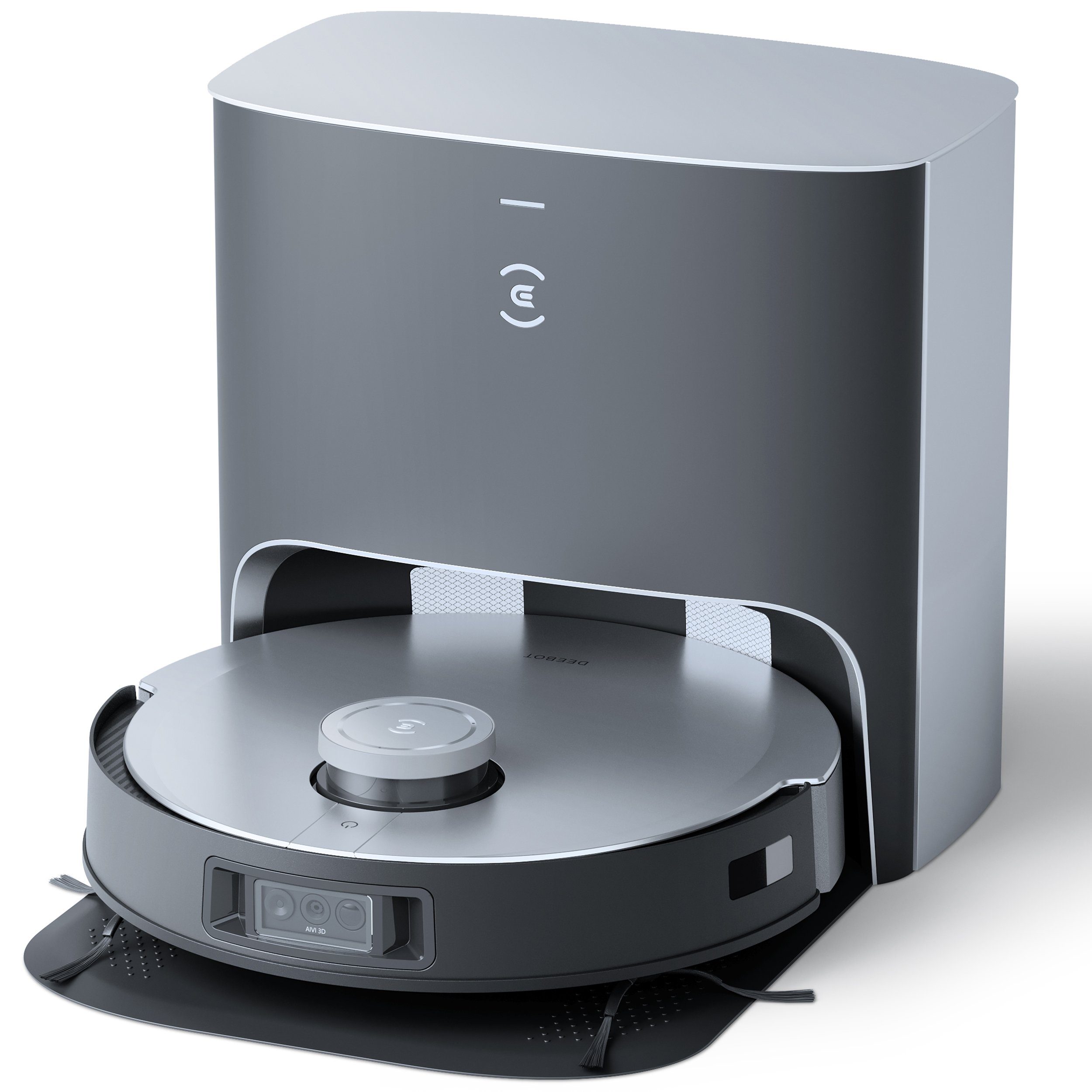 ECOVACS Nass-Trocken-Saugroboter DEEBOT X1 PLUS, mit automatischer Entleerungsfunktion