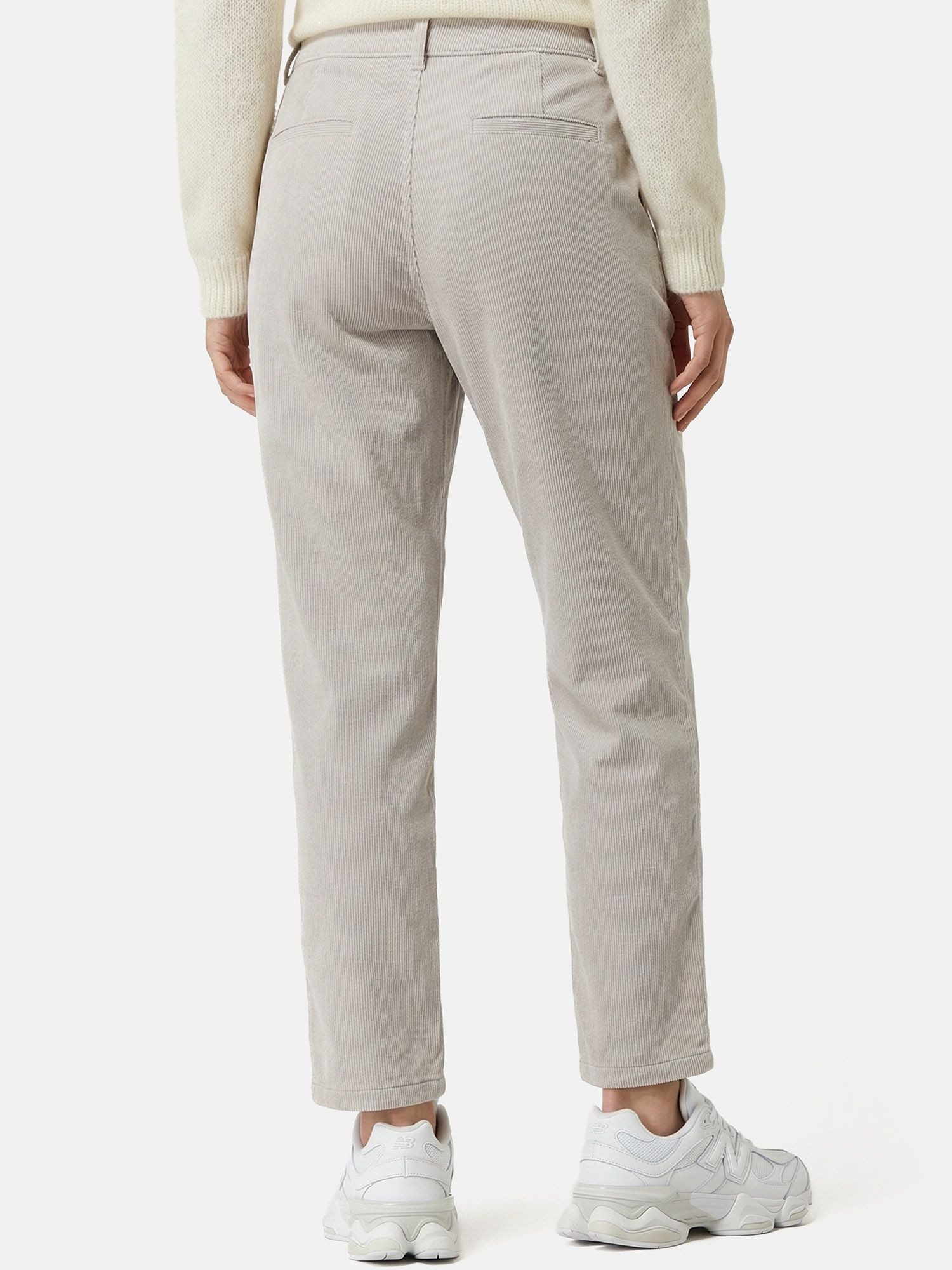 Tazzio Stoffhose F142 Cordhose mit Bundfalten, Wide Leg, hoher Bund – Bild 3 von 5