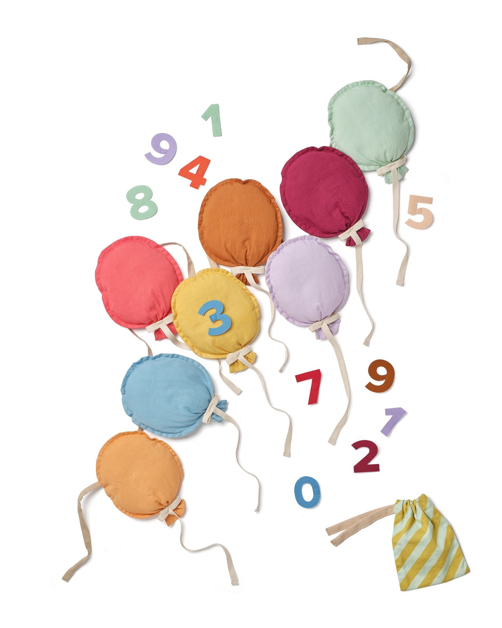 Kids Concept Wimpelkette Kids Concept Girlande Ballons - 300x4x18cm