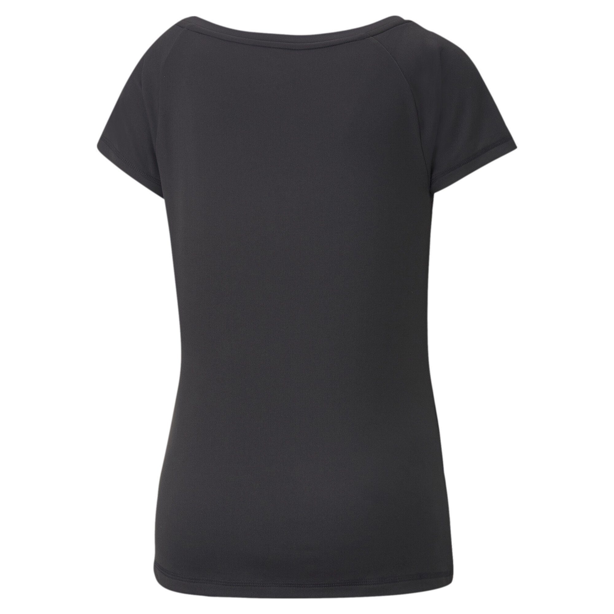 PUMA Trainingsshirt Favourite Jersey Damen Trainings-T-Shirt Cat Black