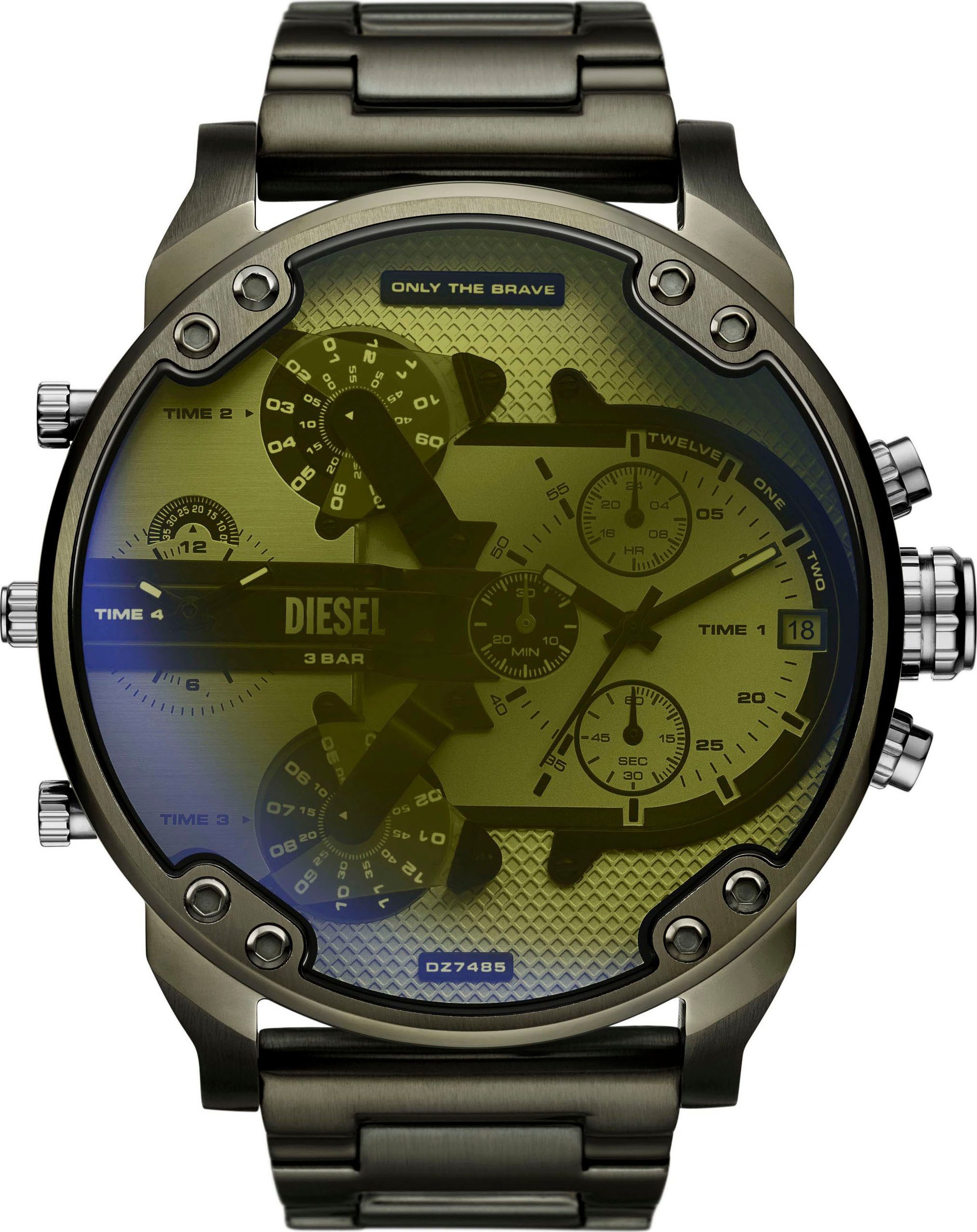 Diesel Chronograph MR. DADDY 2.0 DZ7485, Armbanduhr, Herrenuhr, Edelstahlar günstig online kaufen