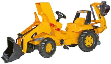 rolly toys® Tretfahrzeug CAT, Kindertraktor mit Lader und Heckbagger