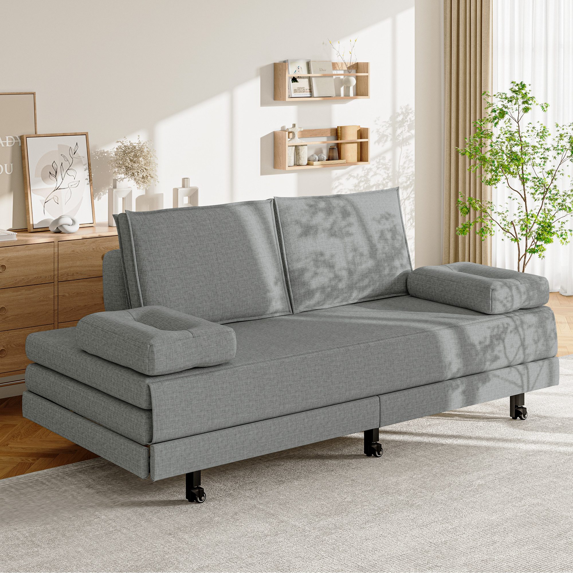 FUROKOY Schlafsofa Daybett Polsterbett Tagesbett, B: günstig online kaufen