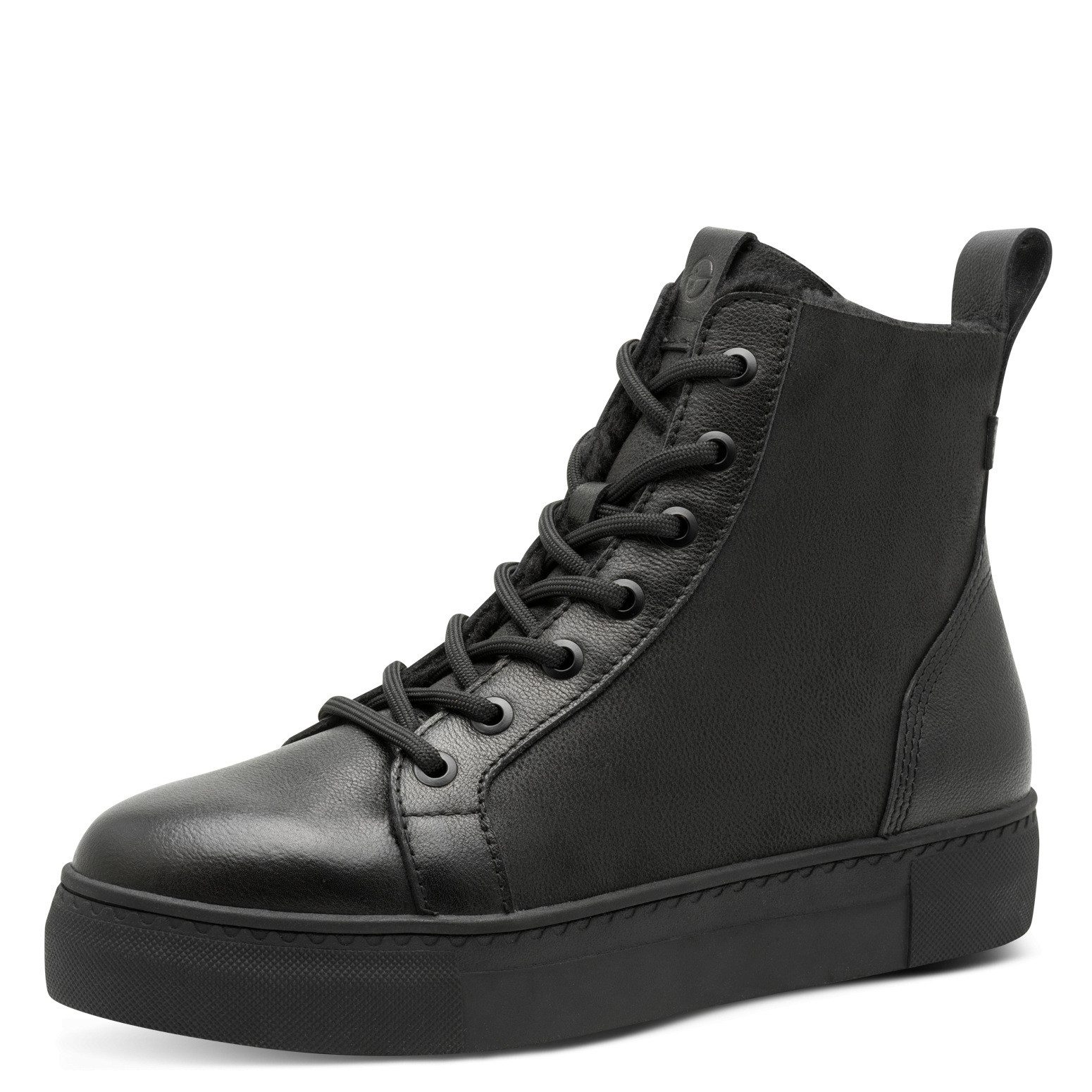 Tamaris Winterboots, Plateau, Schnürboots, Stiefelette, T-Logoaufnäher günstig online kaufen