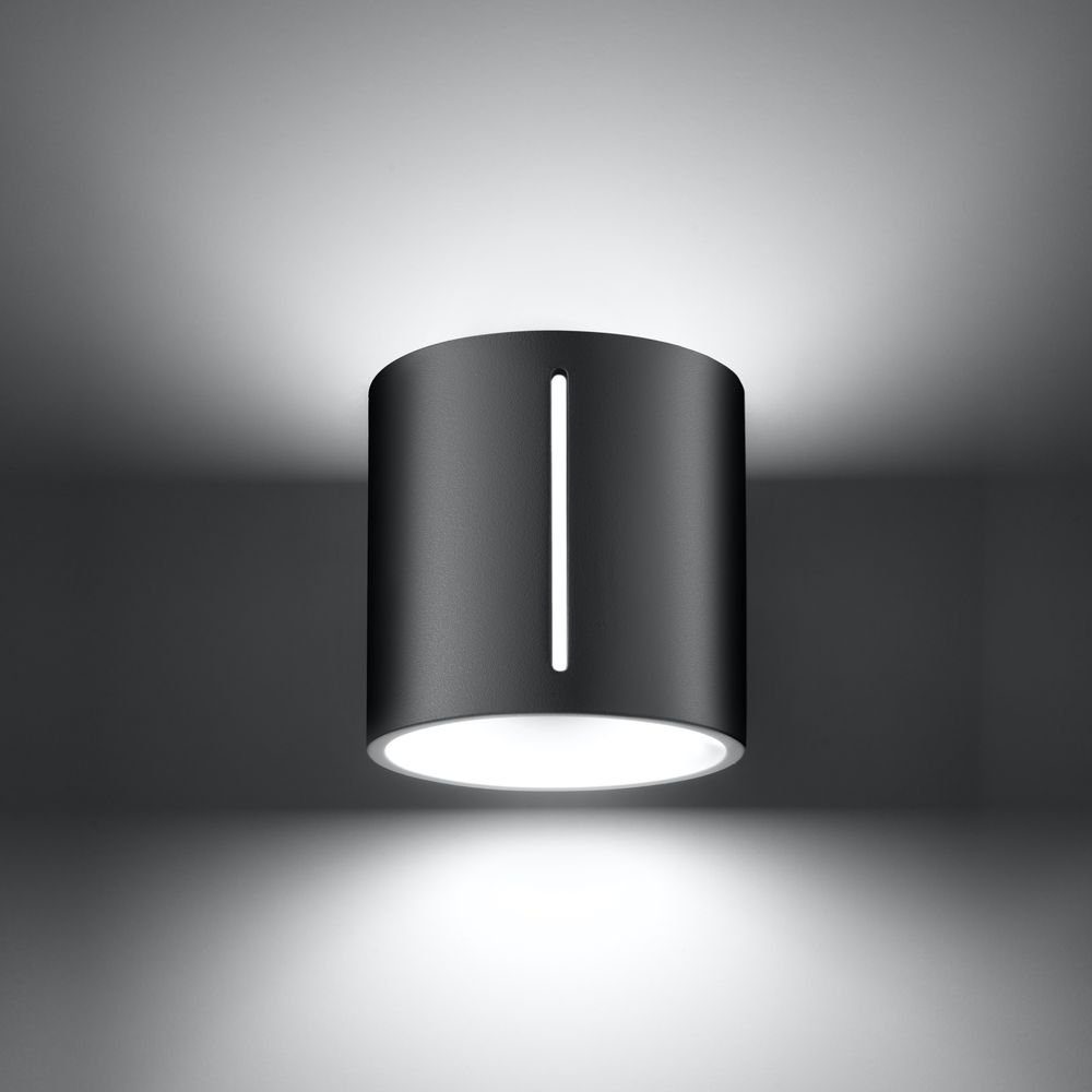 Wandlampe, G9 famlights Leuchtmittel Yannis keine 40W, Grau Wandlicht max. in Angabe, Wandleuchte, Nein, enthalten: Aluminium aus Wandleuchte, warmweiss, Wandleuchte