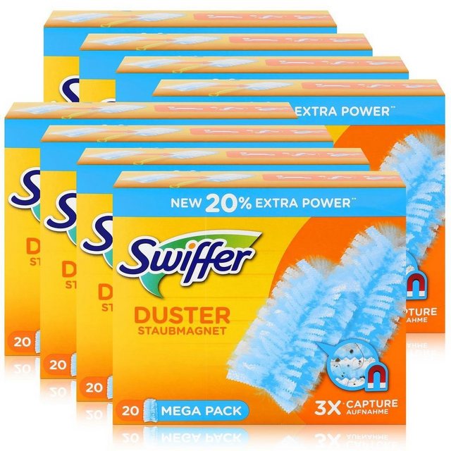 Swiffer Swiffer Staubmagnet Nachfüller (20 Tücher) (8er Pack) Reinigungstücher