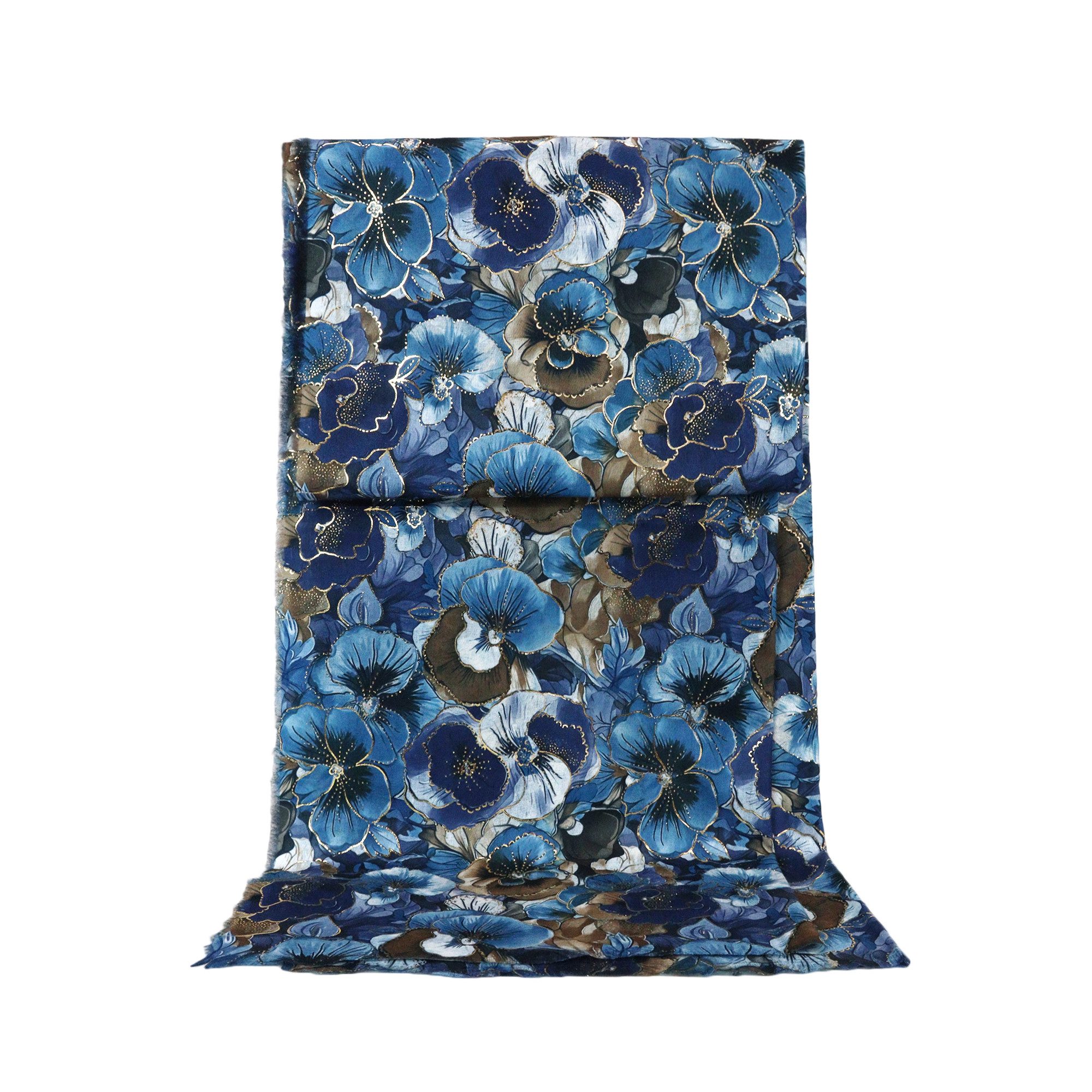 ZEBRO Modeschal Schal Stiefmütterchen günstig online kaufen