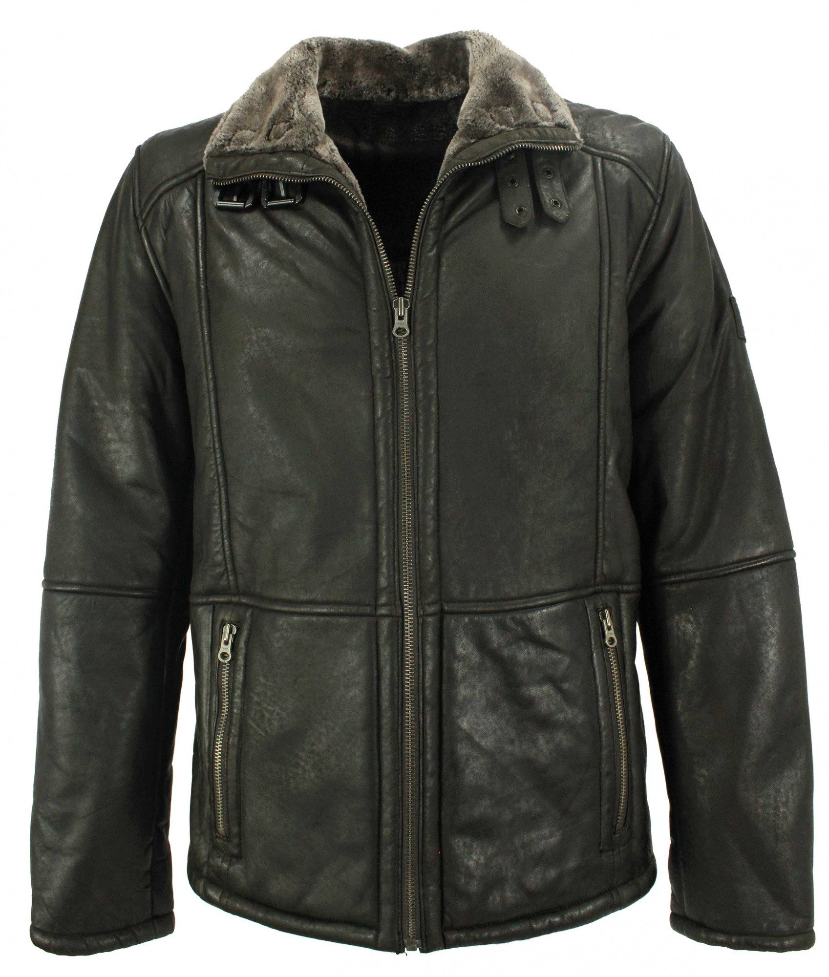 Lederjacke