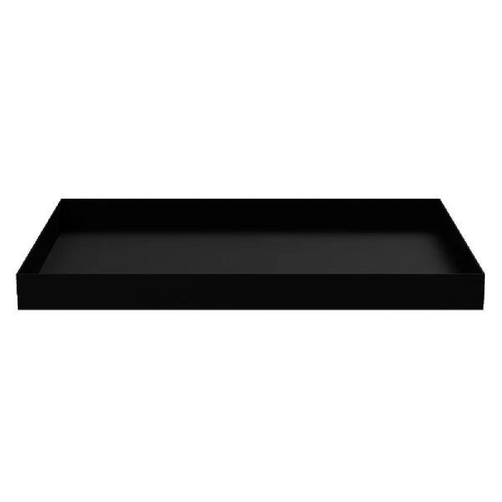 Design Cooee Tablett Schwarz Tray (24,5x17,5cm) Tablett
