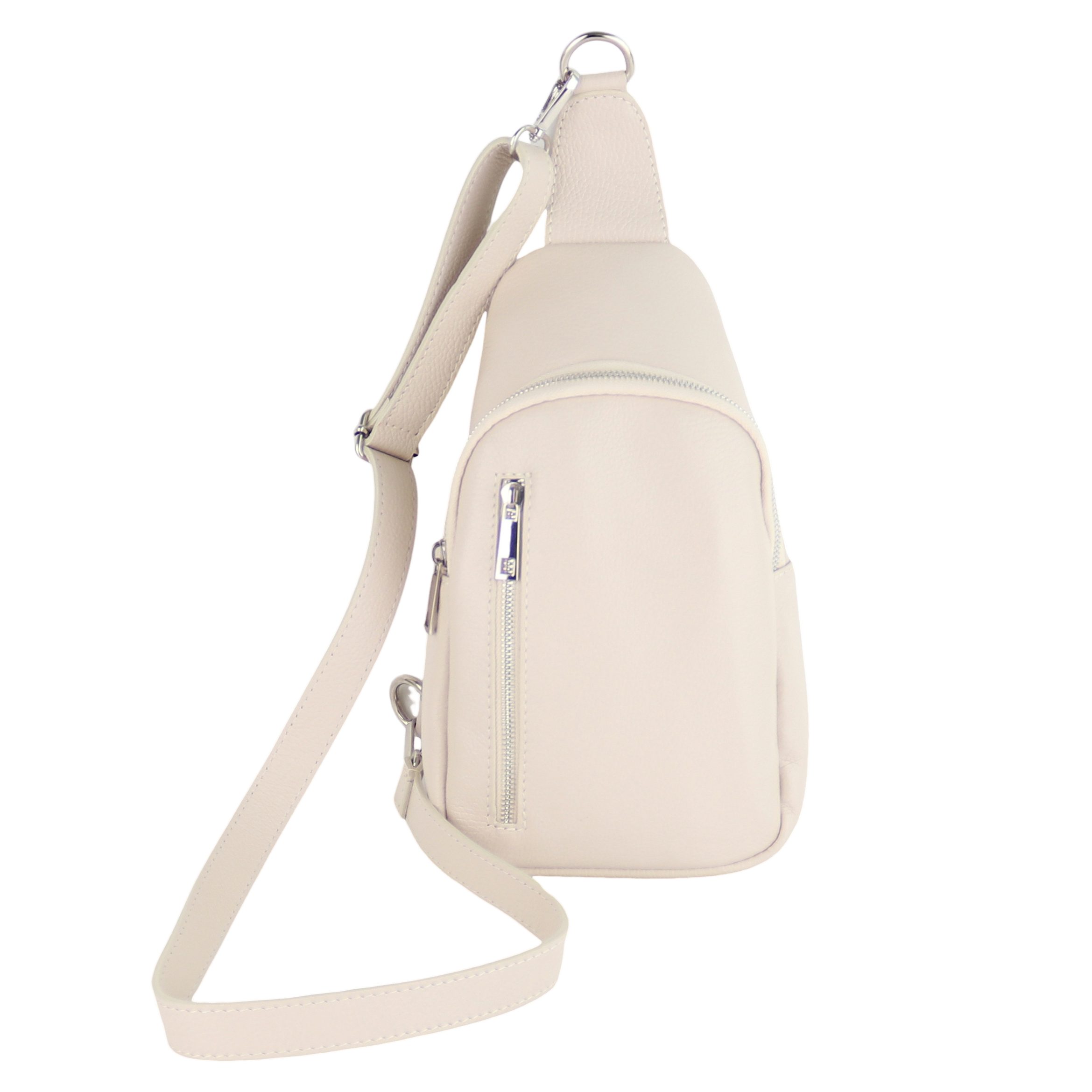MIRROSI Umhängetasche Sling Bag,Brusttasche, aus Echtleder, günstig online kaufen