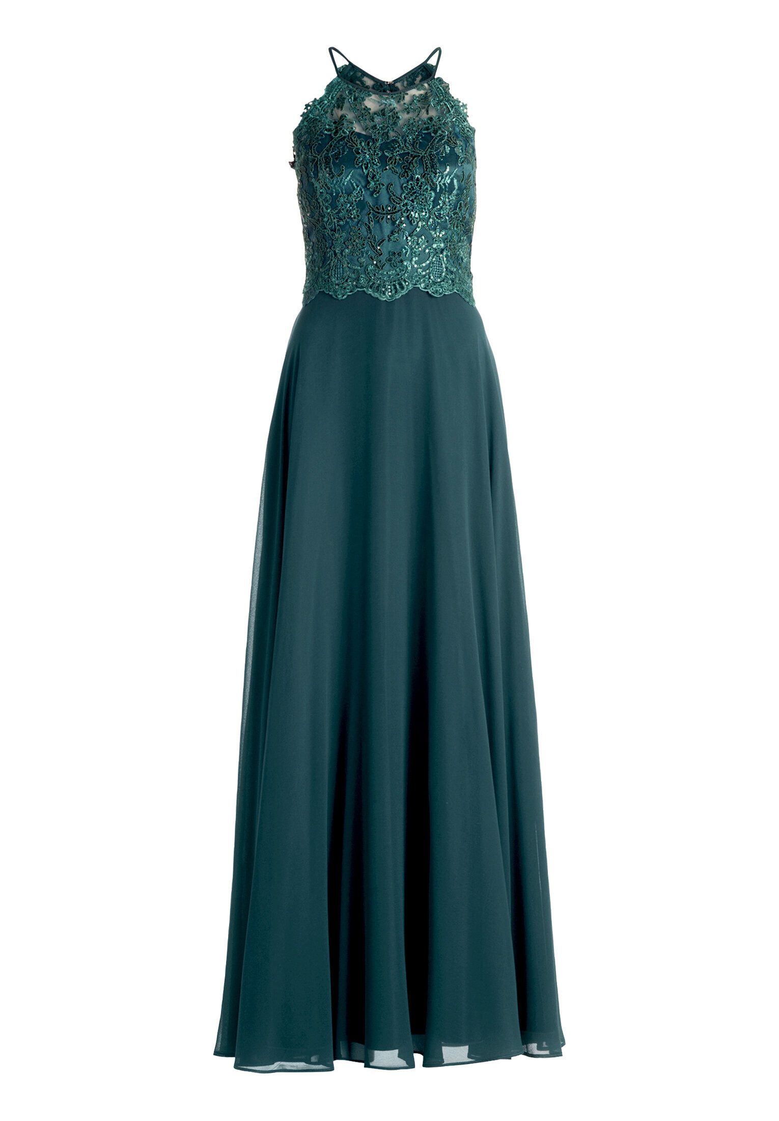 Vera Mont Abendkleid Damen rückenfrei Spitze