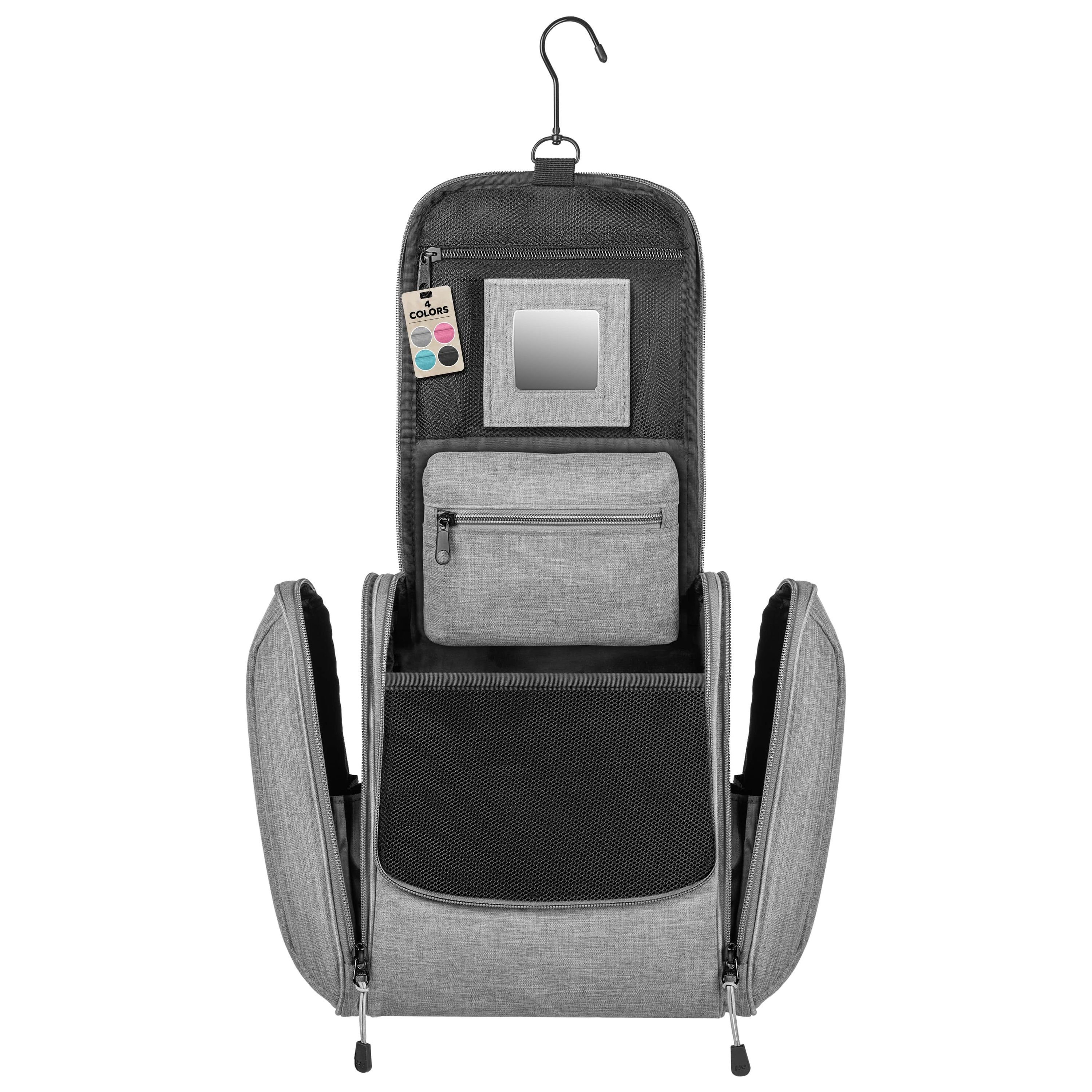 Baymate 4-in-1 Kulturbeutel Zum Aufhängen – Abnehmbare Organizer, Unisex Reise-Kosmetiktasche Mit Netz-Innentaschen