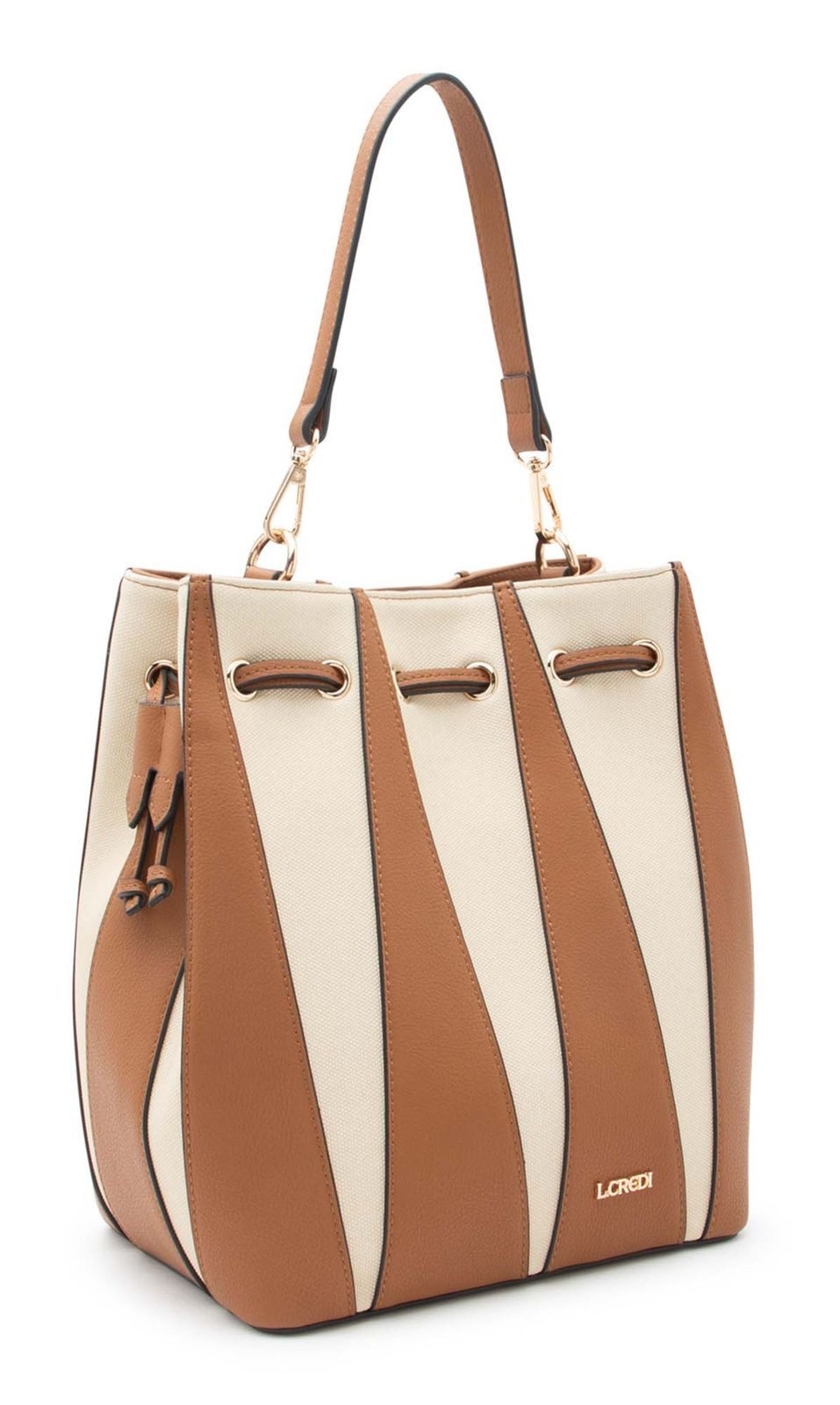 L. CREDI Handtasche Hobo Bag