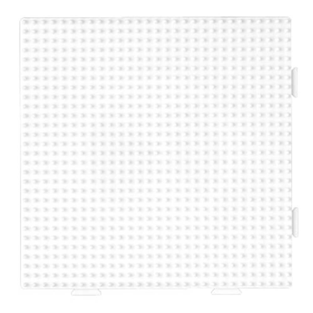 Hama Bügelperlen Hama Midi-Stiftplatte gr. Quadrat Multi, weiß